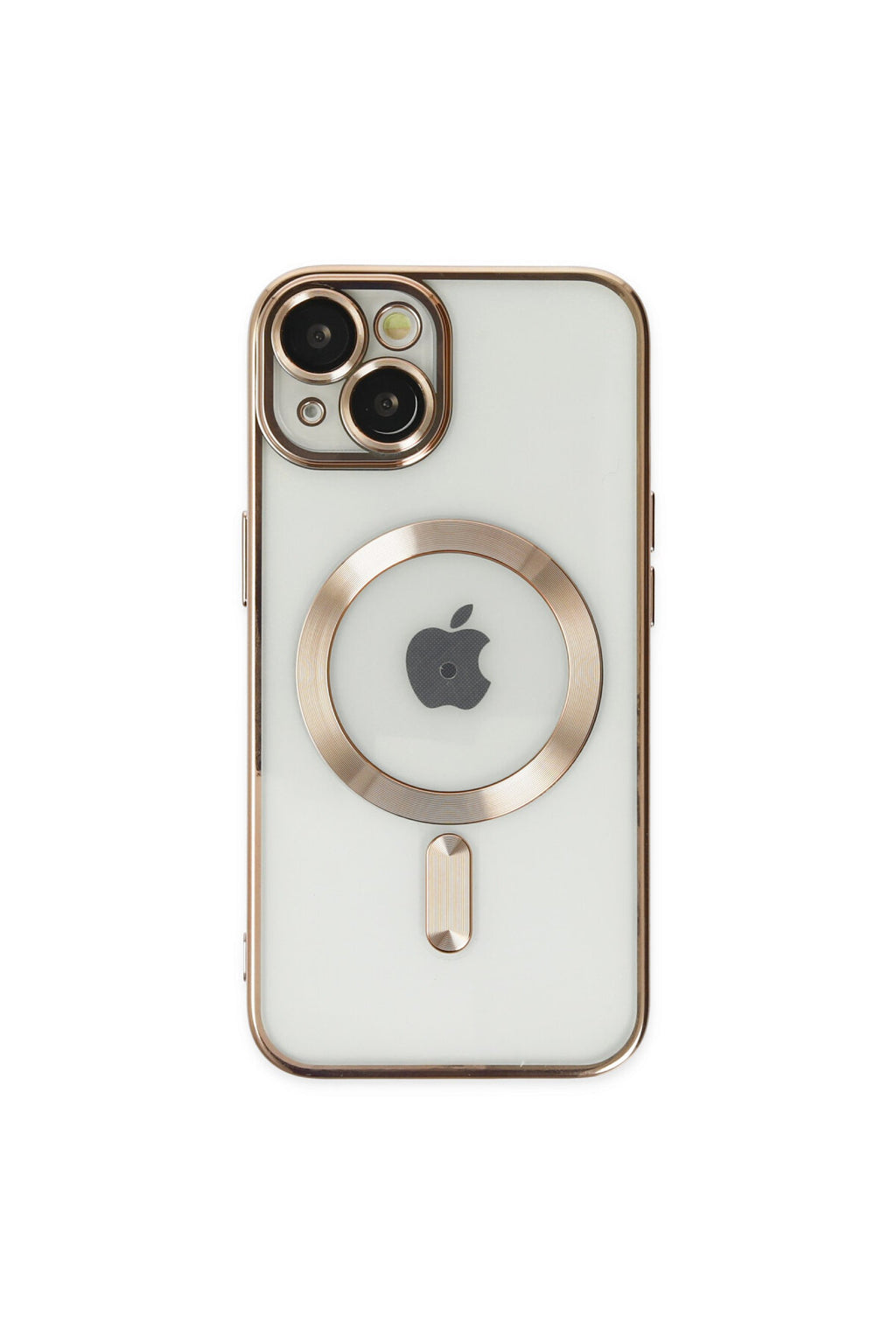 Apple iPhone 14 Uyumlu Kılıf Kross Magneticsafe Kapak - Gold