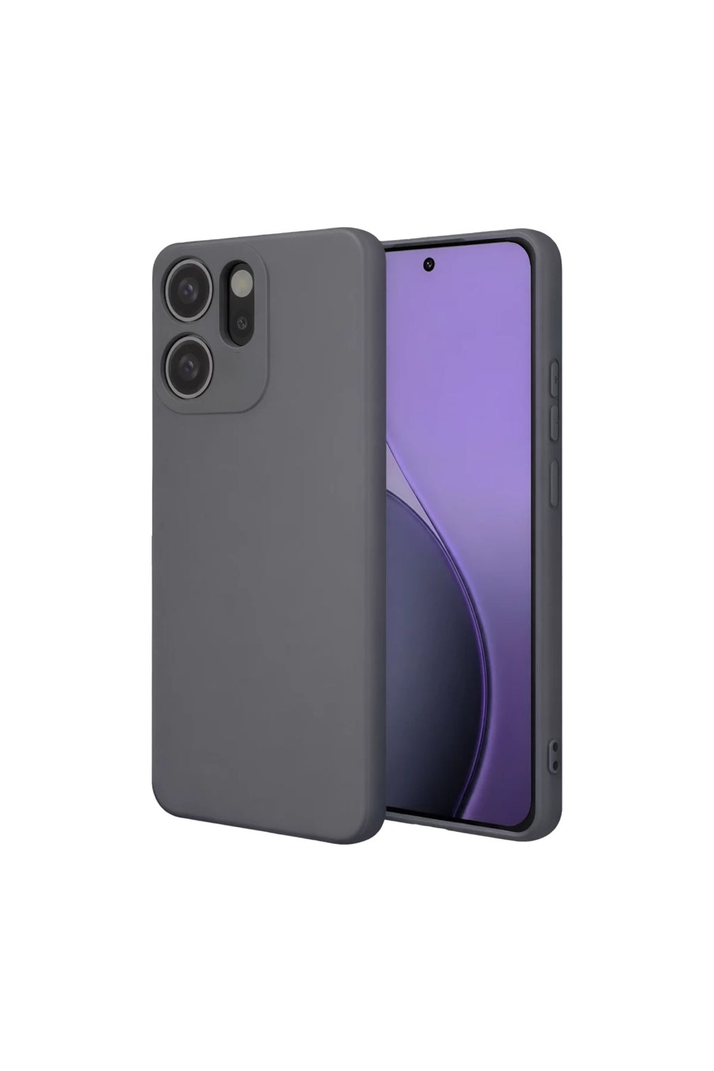 Oppo Reno 14F Uyumlu First Silikon - Gri