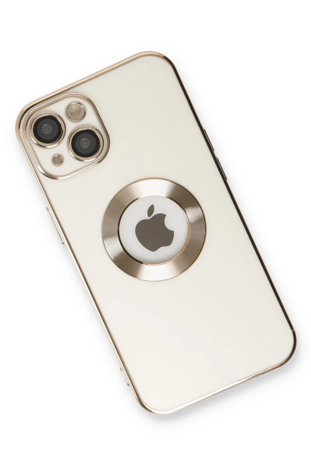 Apple iPhone 14 Plus Uyumlu Kılıf Store Silikon - Beyaz