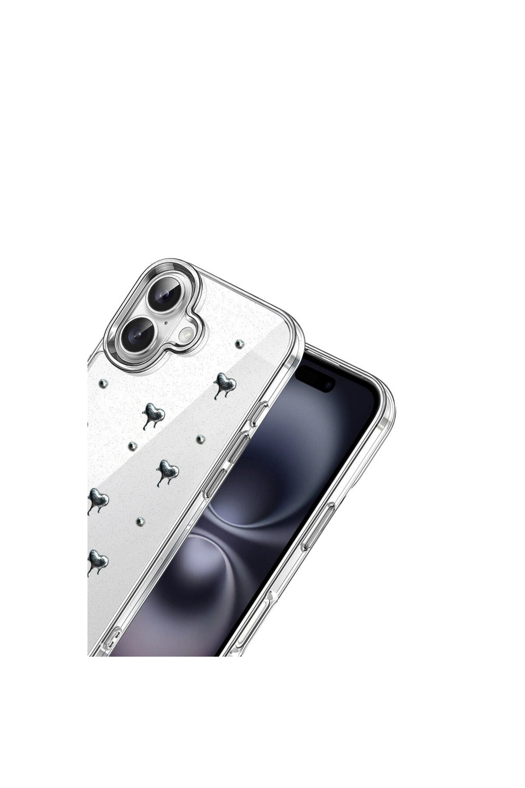 Apple iPhone 17 Uyumlu Fiyonk Desenli Kapak - Desen 1