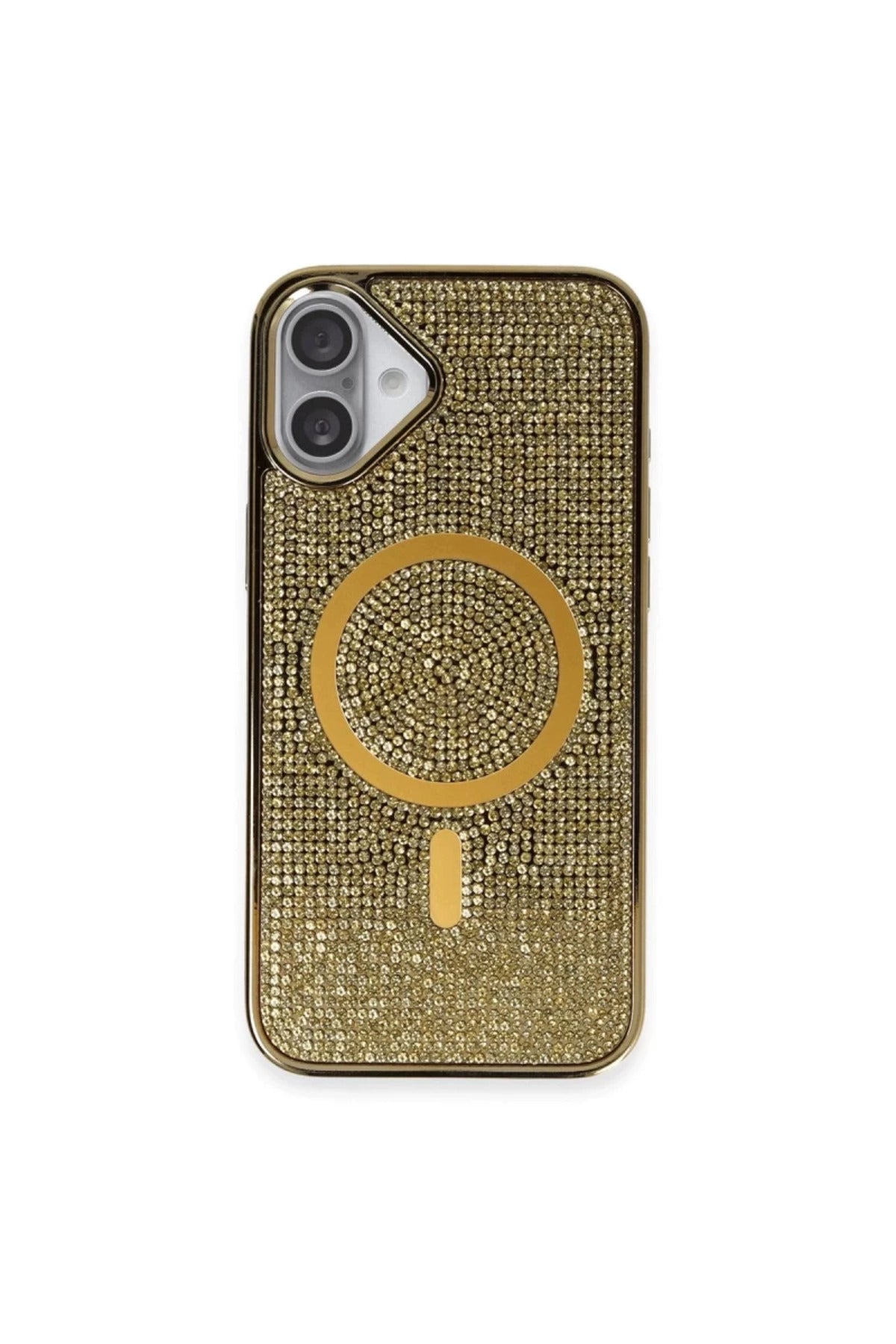 Joko Apple iPhone 16 Plus Uyumlu Kılıf Helen Magsafe Kapak - Gold