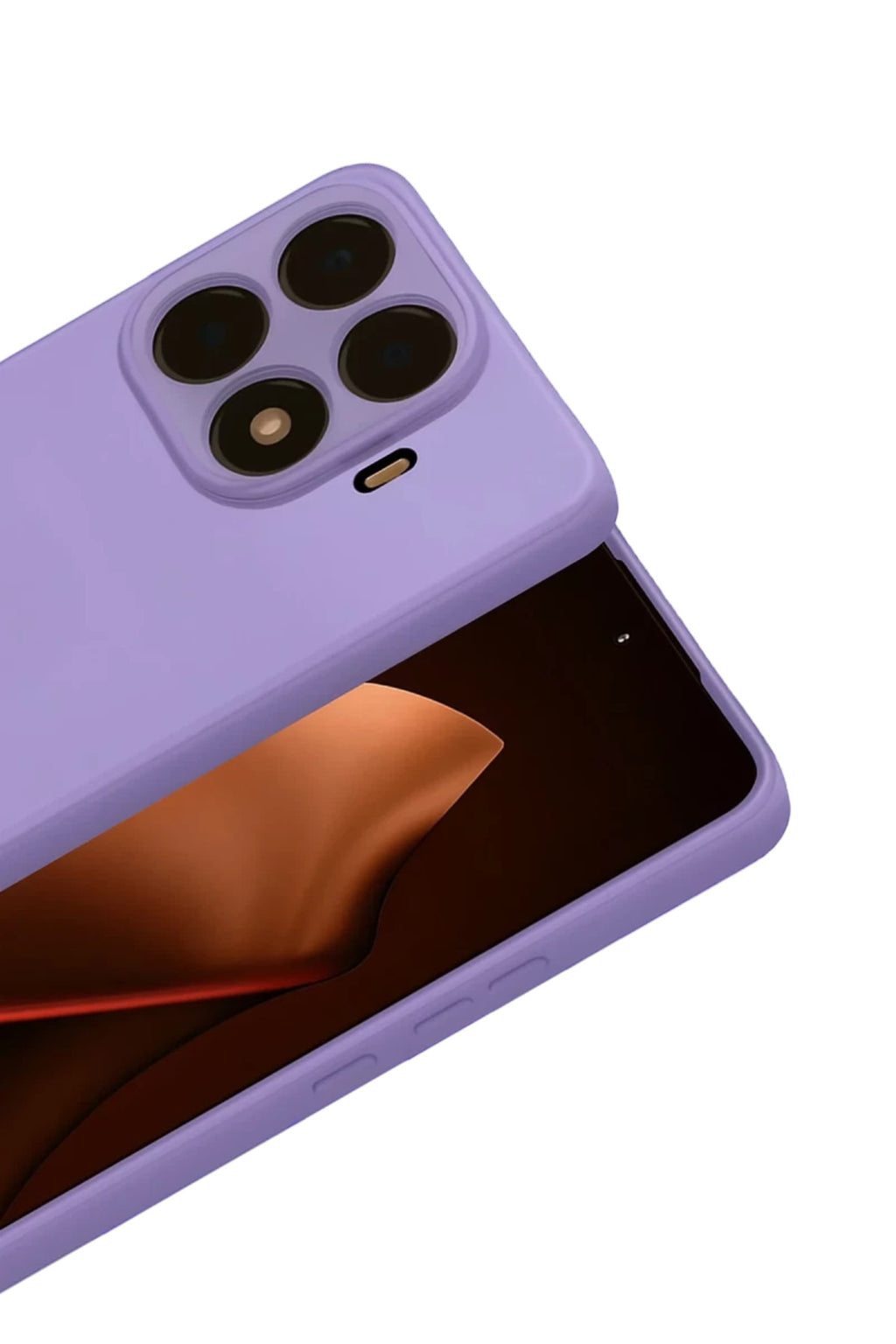Xiaomi Mi 15T Pro Uyumlu Nano içi Kadife Silikon - Lila