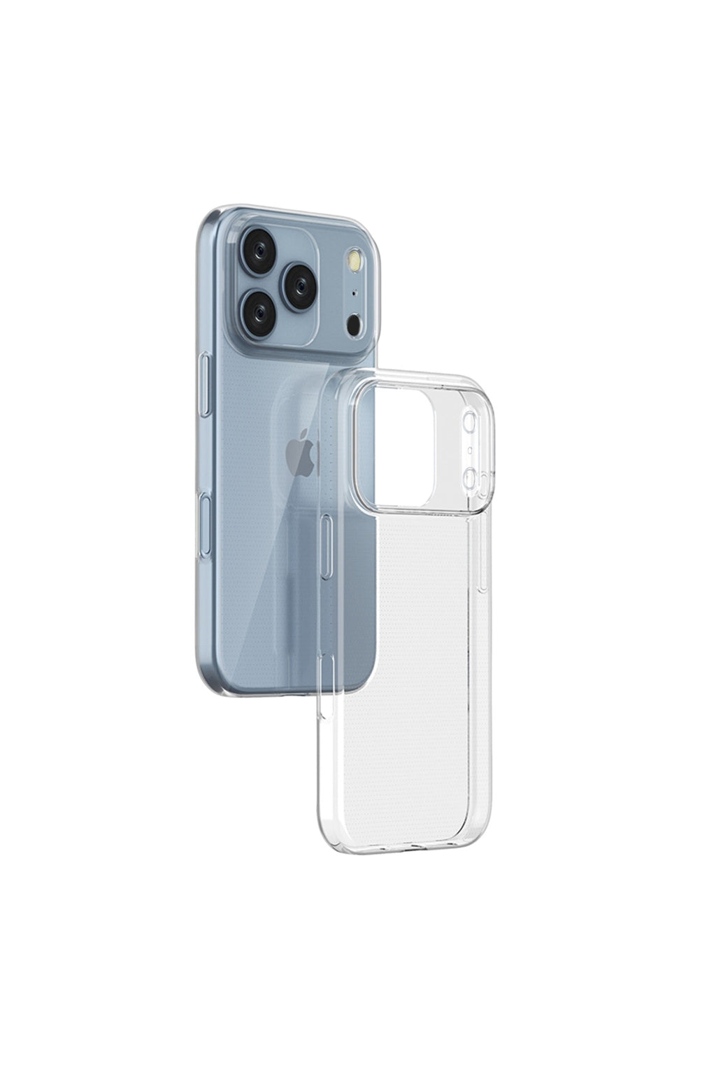 Apple iPhone 17 Pro Max Uyumlu Lüx Şeffaf Silikon - Şeffaf