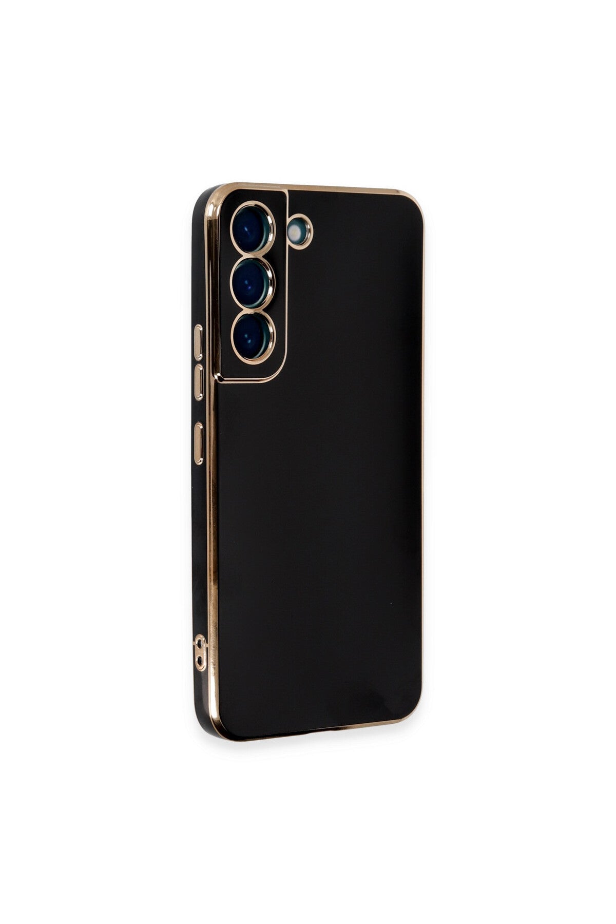 Samsung Galaxy S21 Uyumlu Kılıf Volet Silikon - Siyah