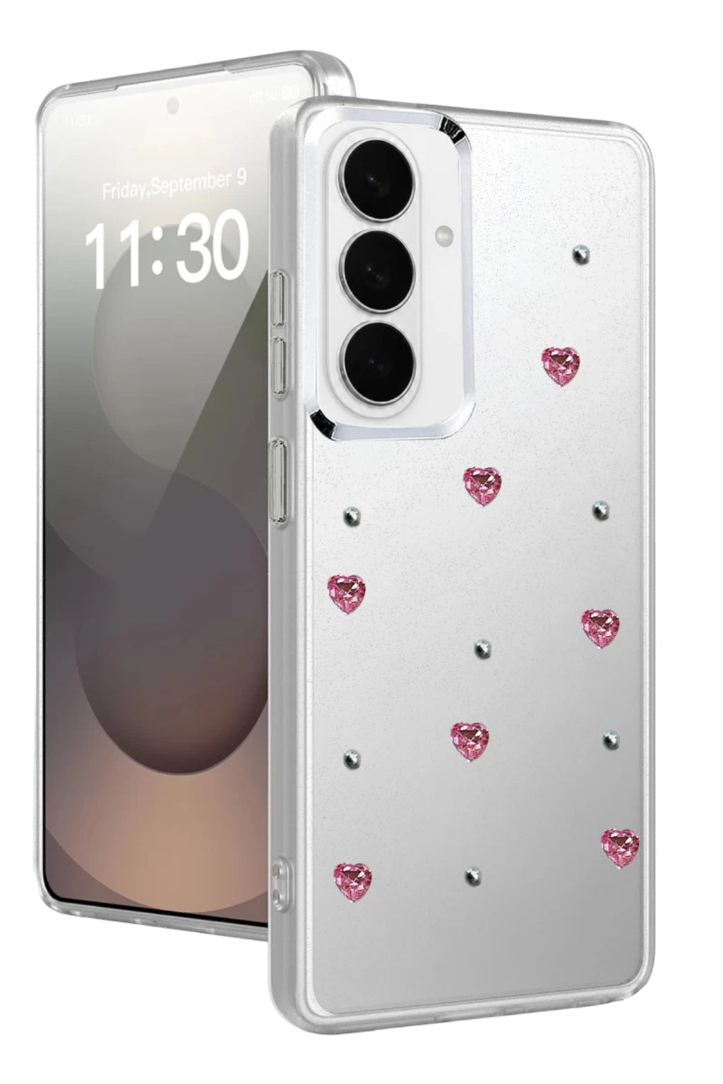 Samsung Galaxy S26 Plus Uyumlu Fiyonk Desenli Kapak - Desen 3