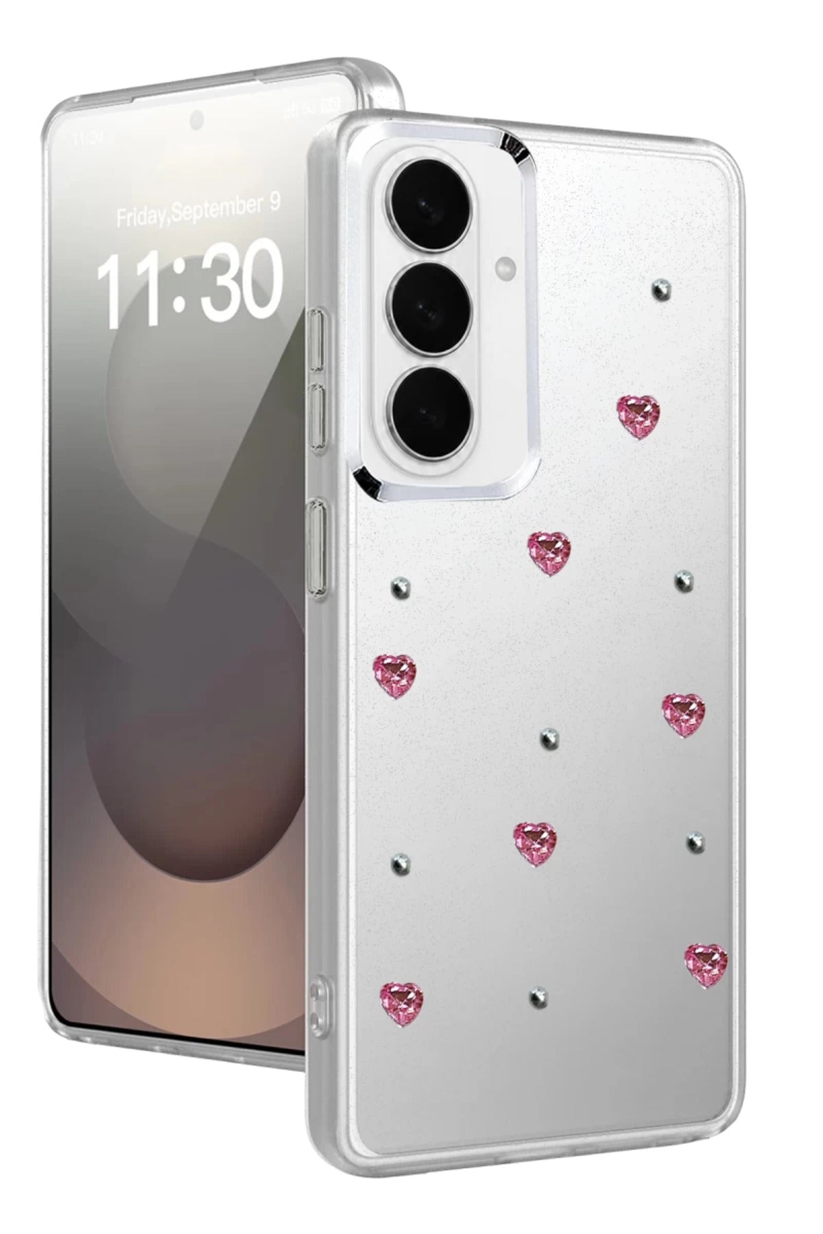 Samsung Galaxy S26 Plus Uyumlu Fiyonk Desenli Kapak - Desen 3
