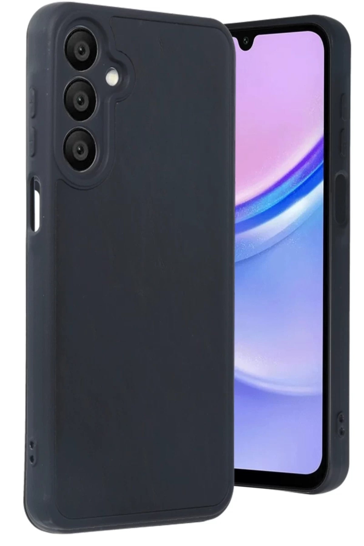 Samsung Galaxy A16 5G Uyumlu Kılıf Aras Deri Kapak - Siyah