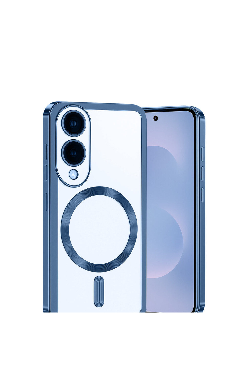 Samsung Galaxy S25 Uyumlu Edge Kross Magneticsafe Kapak - Sierra Blue