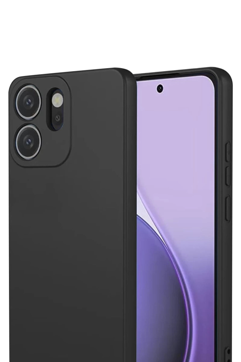 Oppo Reno 14F Uyumlu First Silikon - Siyah