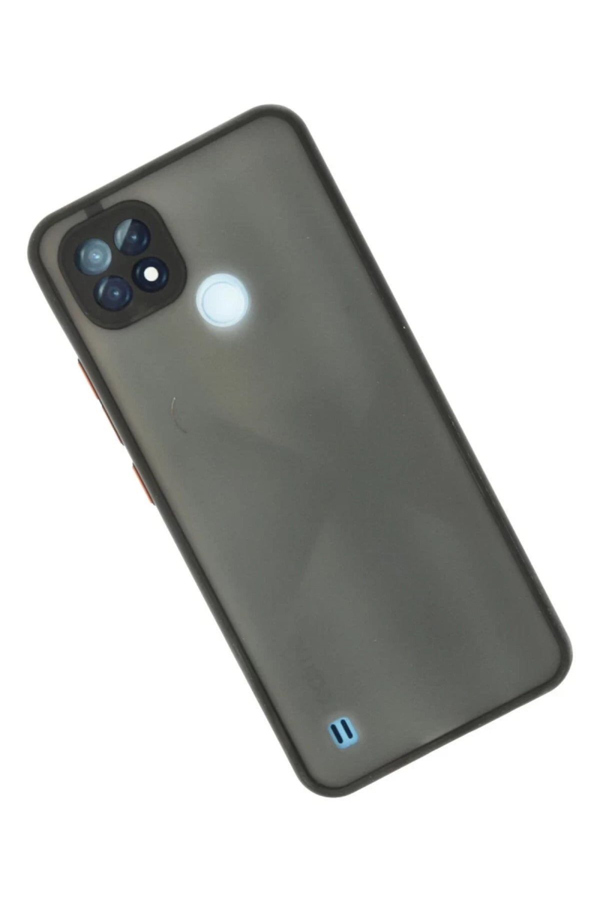 Realme C21 Uyumlu Kılıf Montreal Silikon Kapak - Siyah