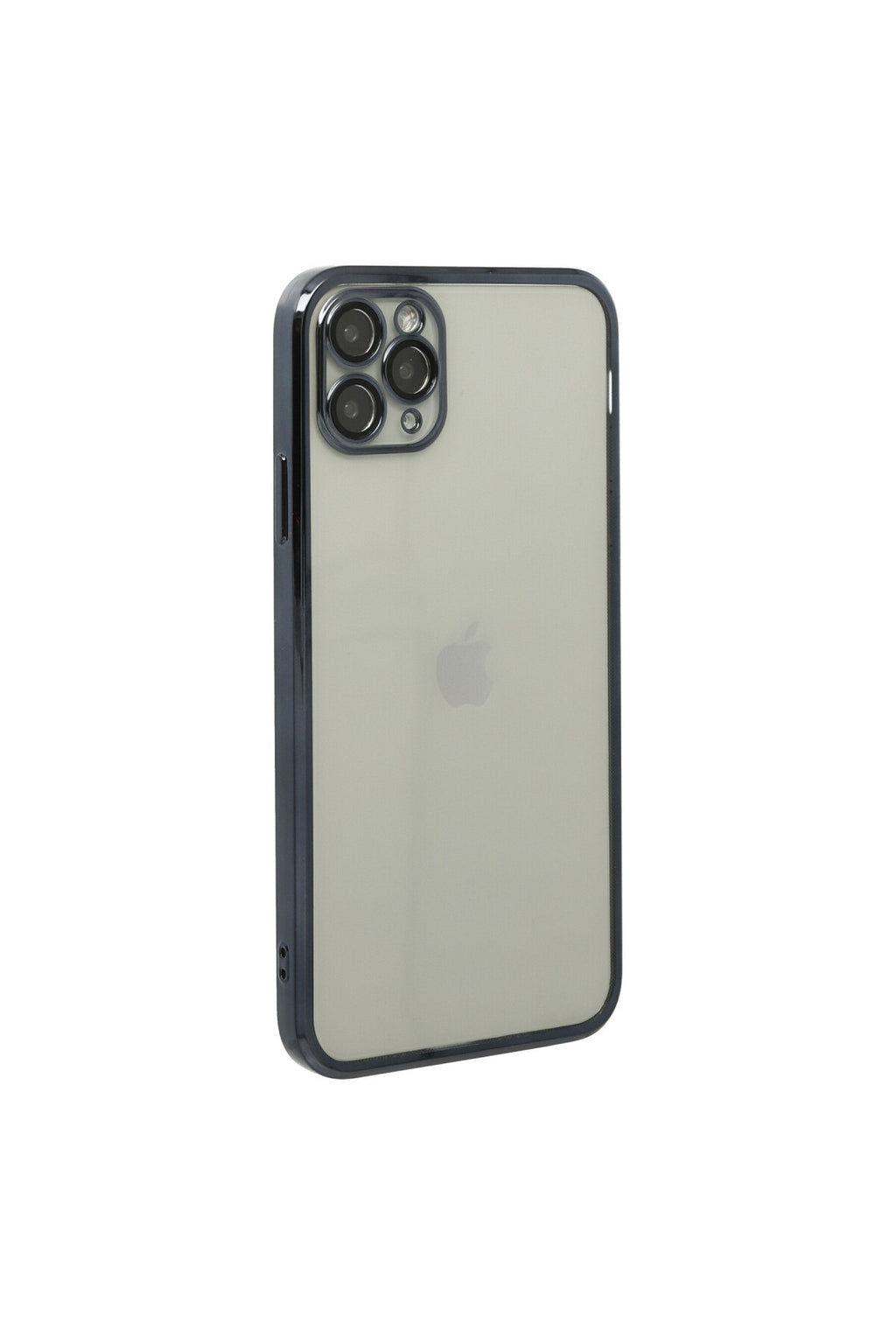Apple iPhone 11 Pro Max Uyumlu Kılıf Lensli Silikon - Siyah