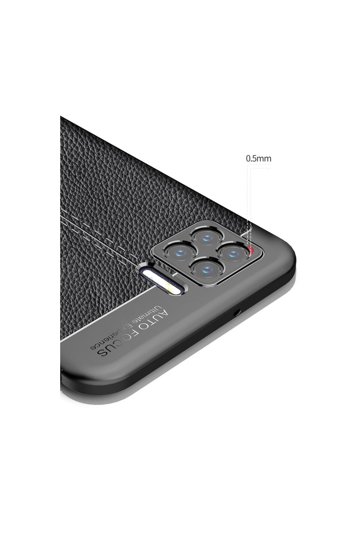Oppo A73 Uyumlu Kılıf Auto Focus Kapak - Lacivert