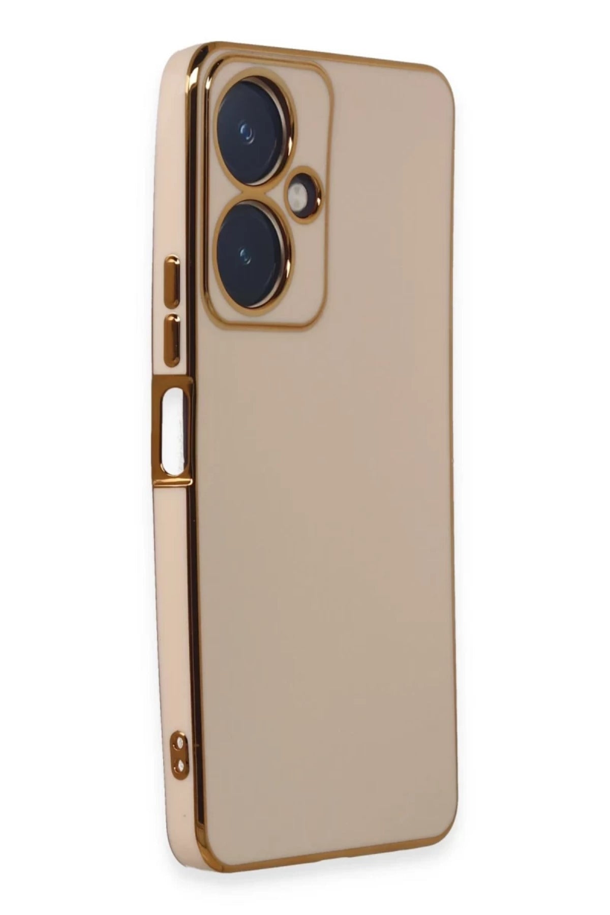 Vivo Y27 Uyumlu Kılıf Volet Silikon - Pembe