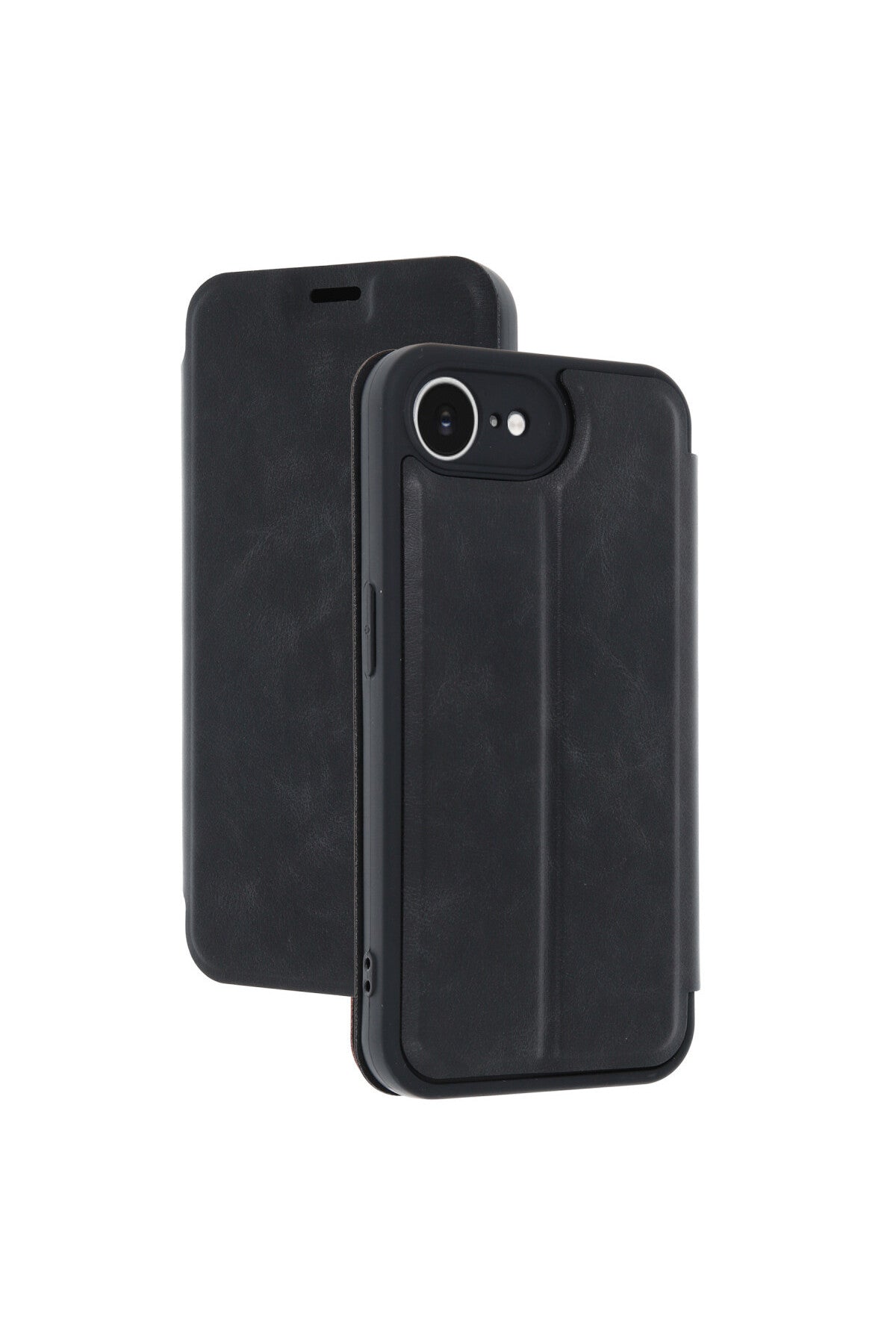 Apple iPhone 16E Uyumlu Kılıf Flip Cover - Siyah