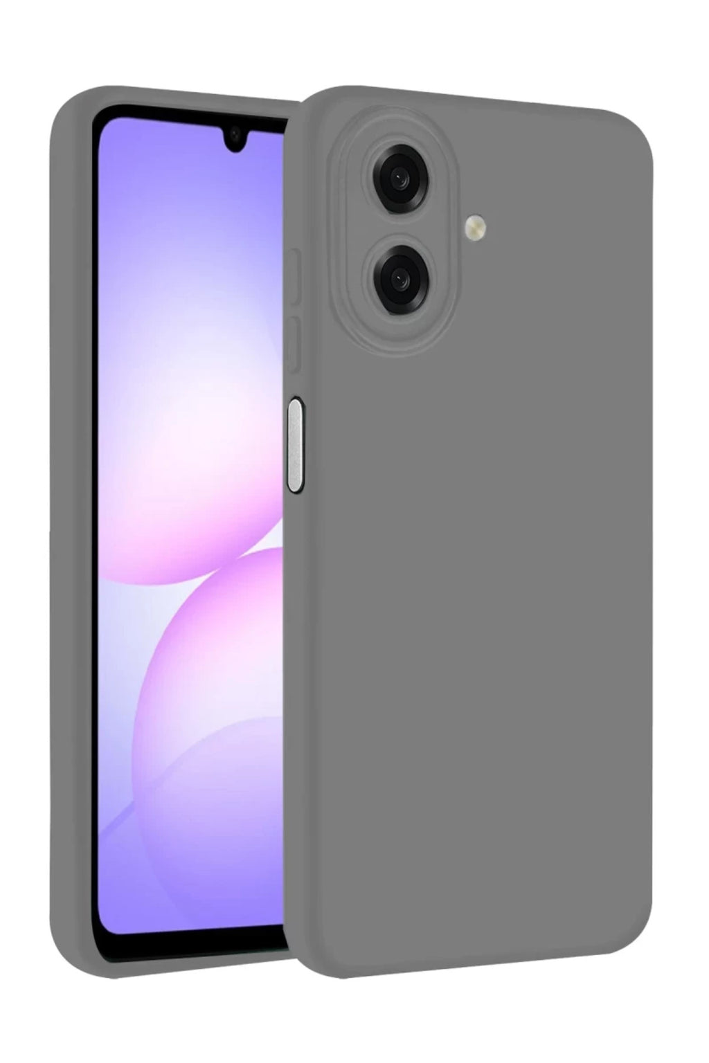 Samsung Galaxy A07 4G Uyumlu First Silikon - Gri