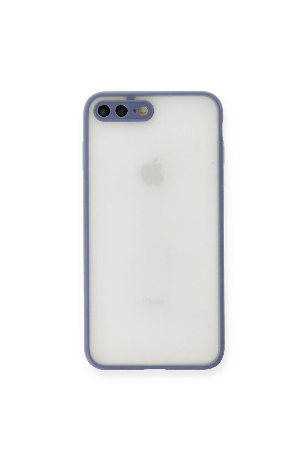 Apple iPhone 7 Plus Uyumlu Kılıf Montreal Silikon Kapak - Gri
