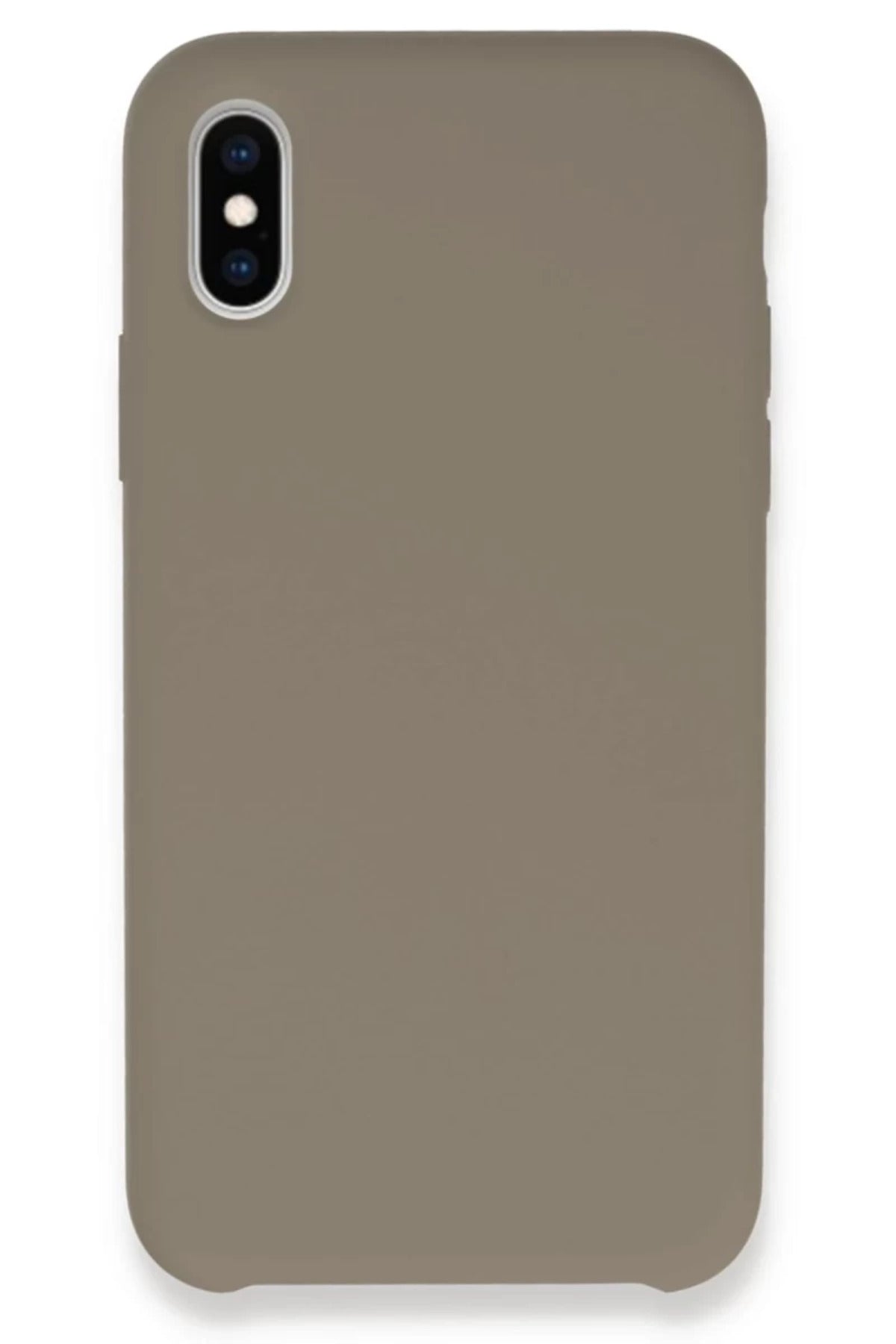 Apple iPhone XS Max Uyumlu Kılıf Lansman Legant Silikon - Bej