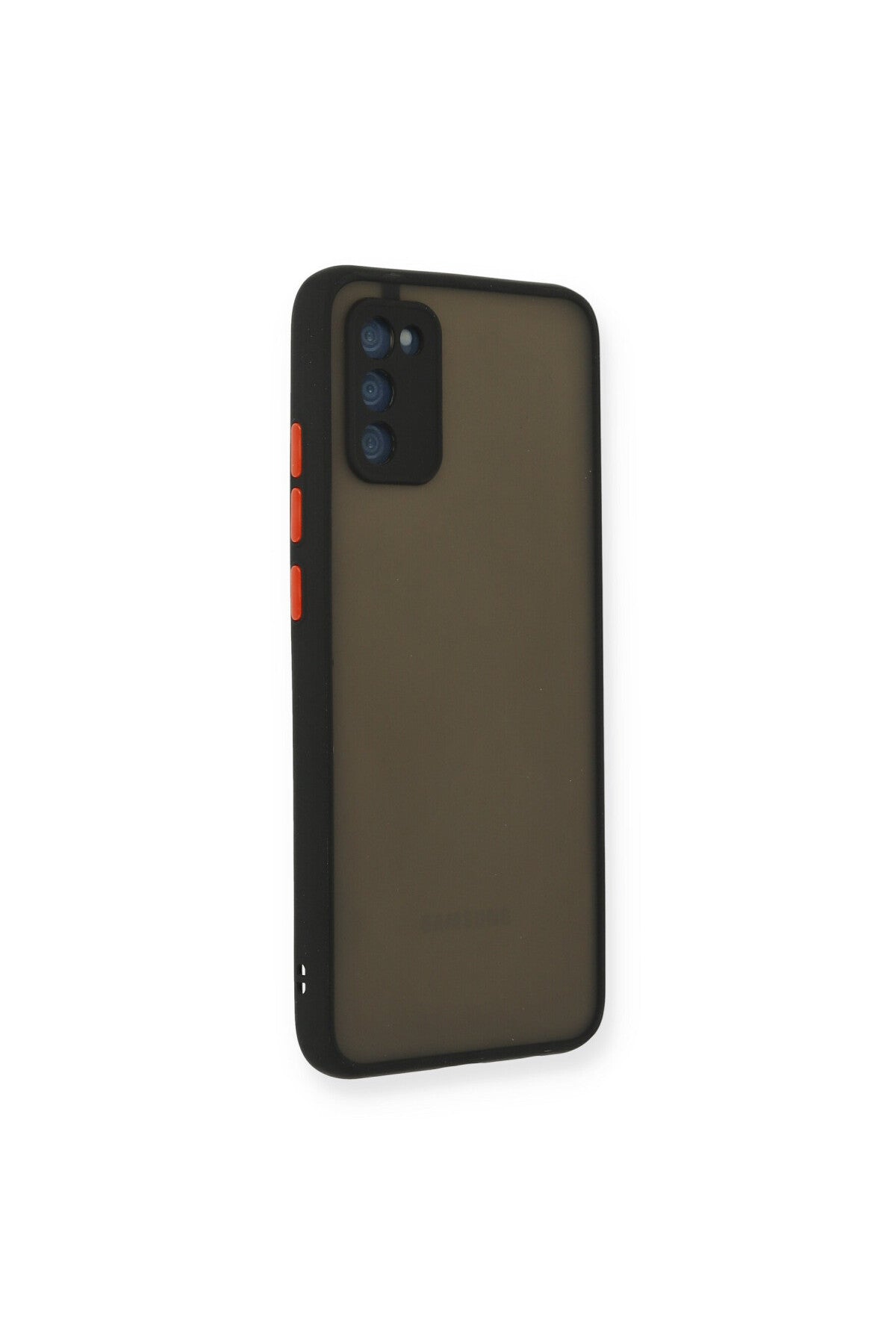 Samsung Galaxy A03S Uyumlu Kılıf Montreal Silikon Kapak - Siyah