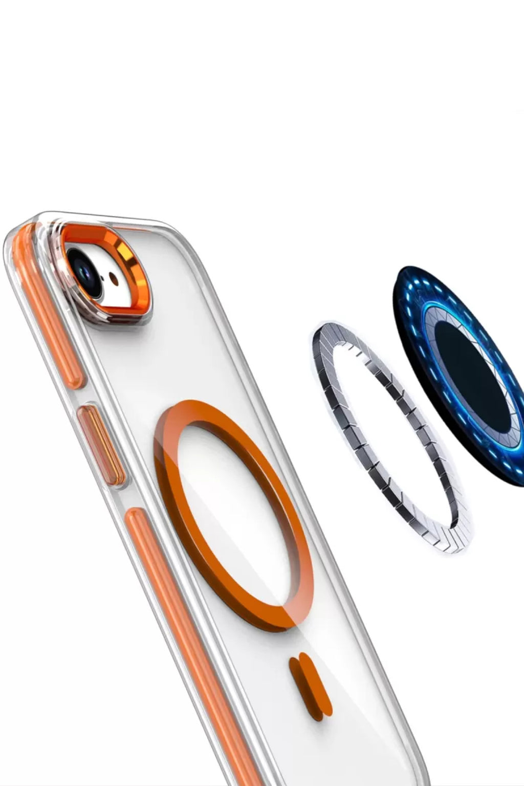 Joko Apple iPhone 16E Uyumlu Bella Magsafe Kapak - Mavi