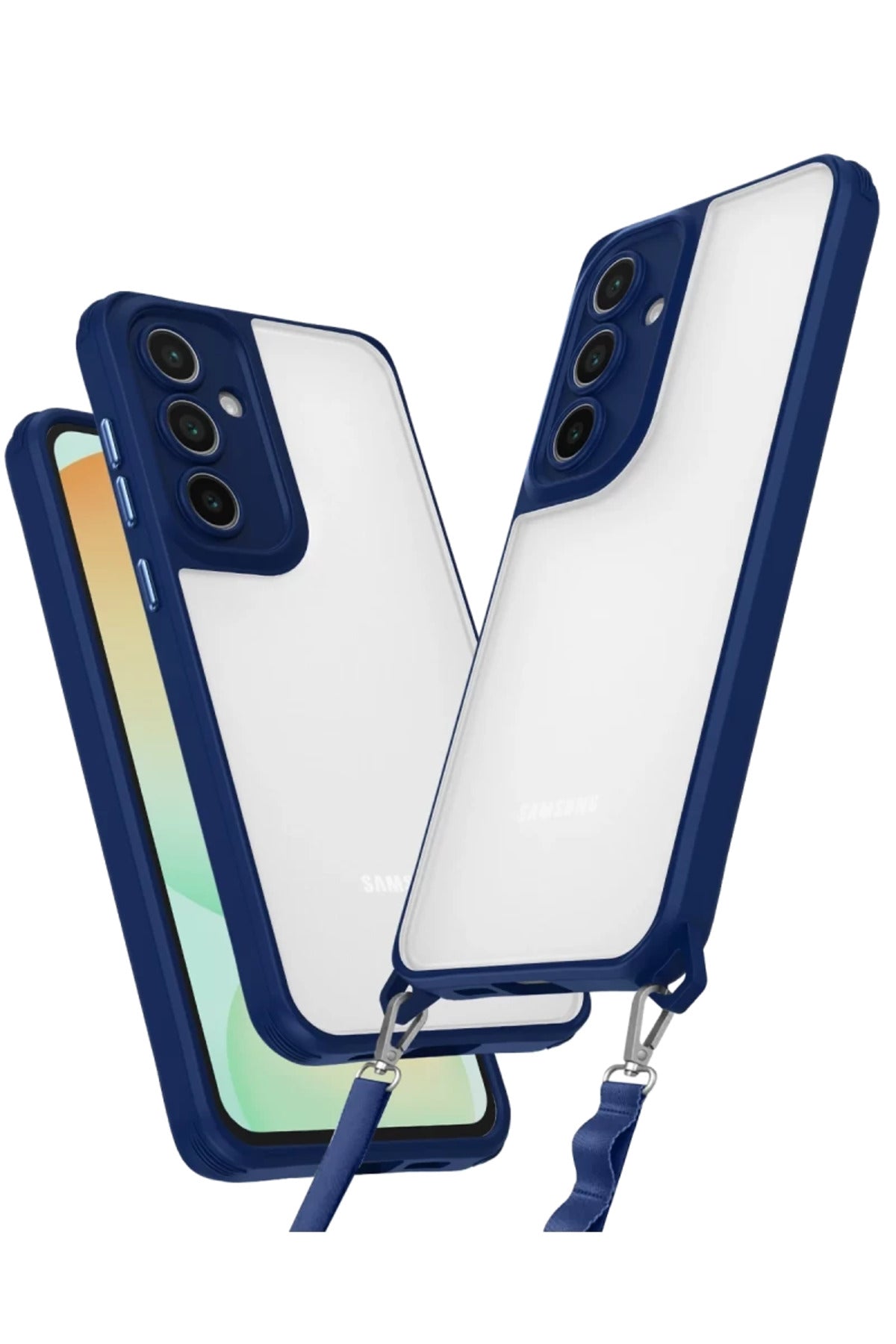 Samsung Galaxy A15 4G Uyumlu Kılıf Penta Silikon Kılıf - Lacivert