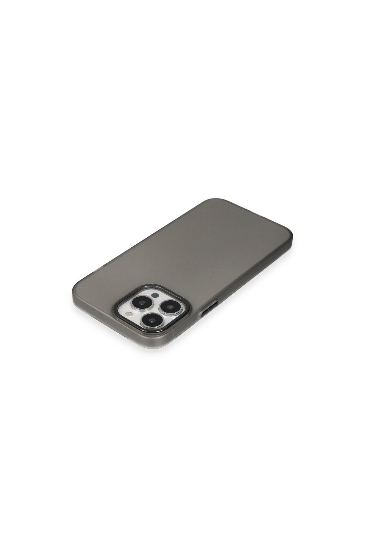 Apple iPhone 15 Pro Uyumlu Kılıf Modos Metal Kapak - Siyah