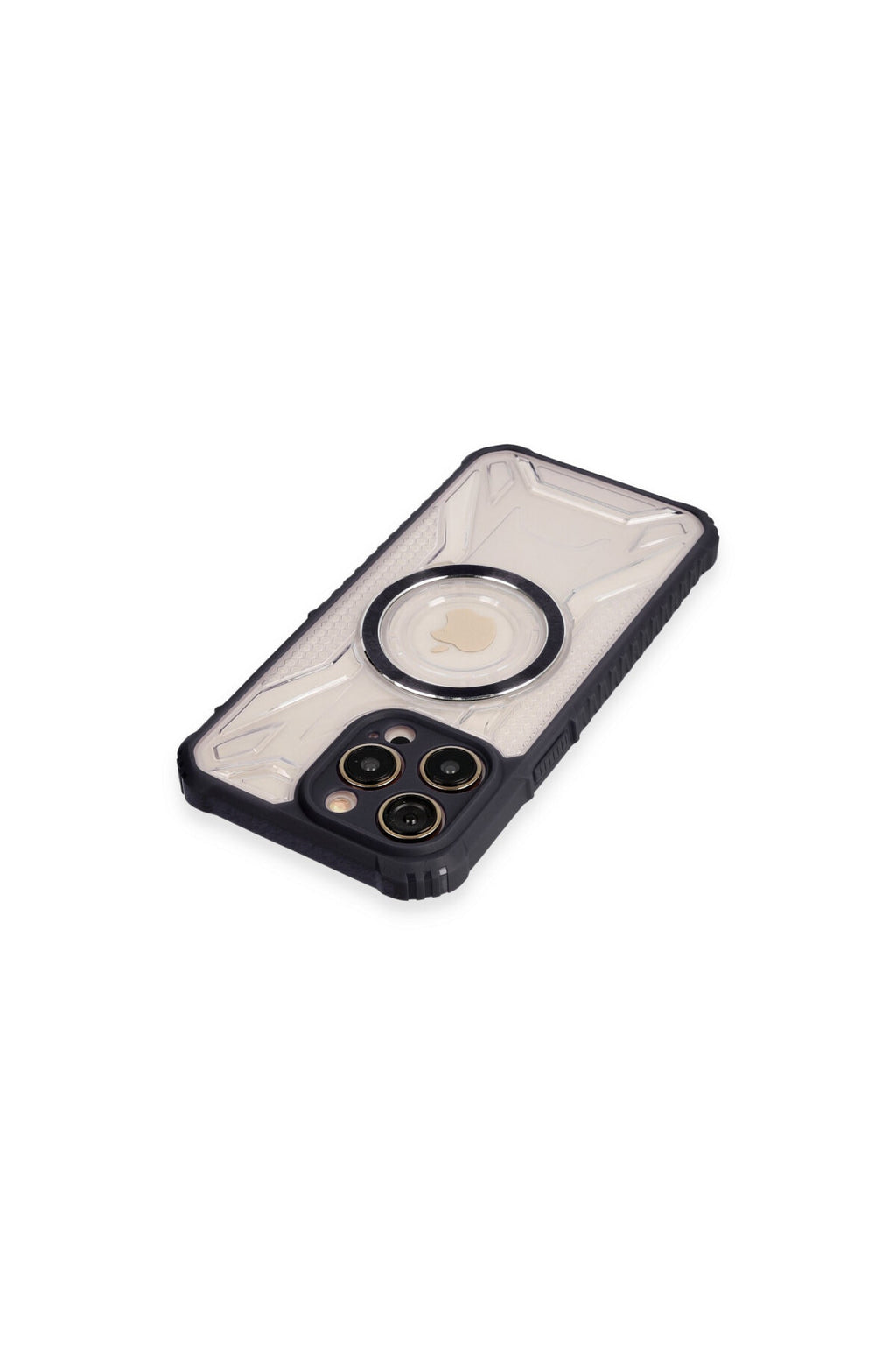 Apple iPhone 14 Pro Max Uyumlu Kılıf Prag Magneticsafe Kapak - Siyah