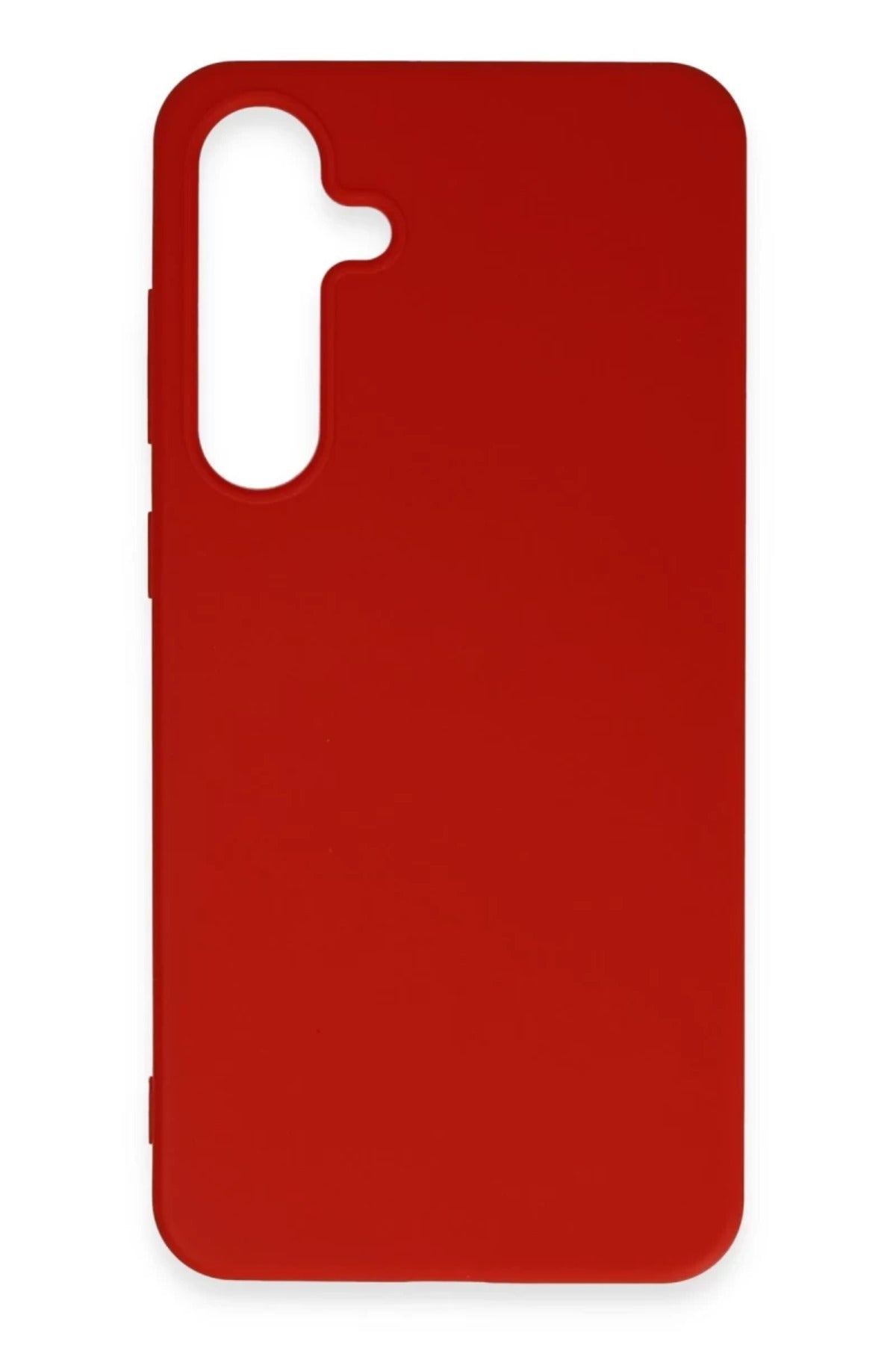 Samsung Galaxy S24 Plus Uyumlu Kılıf First Silikon - Kırmızı