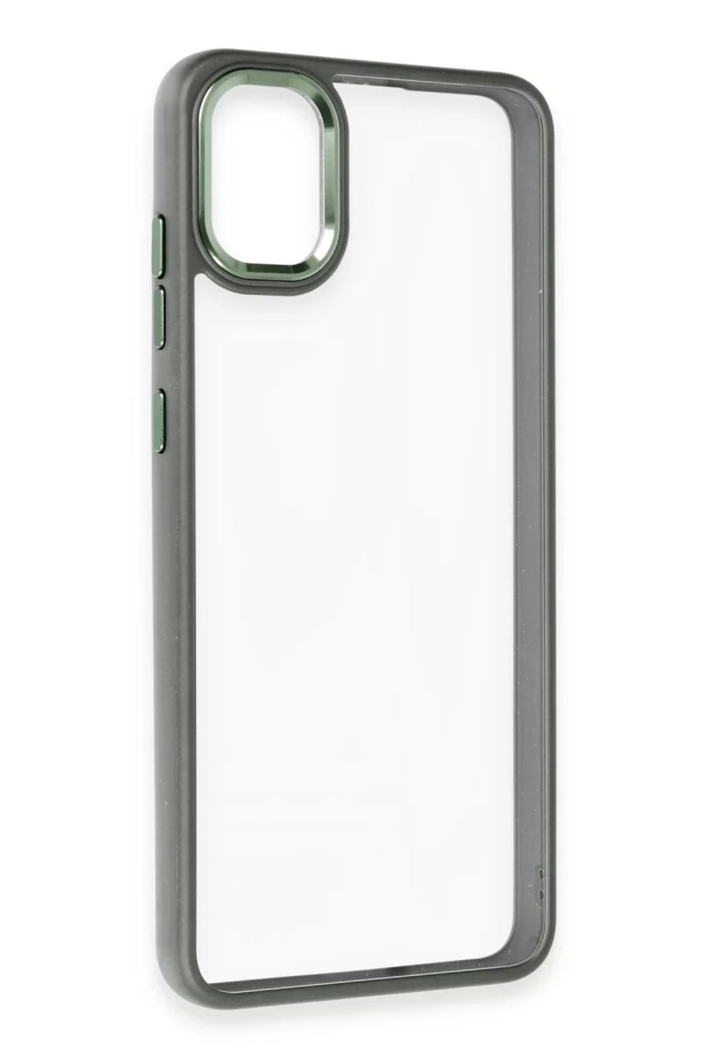 Samsung Galaxy A05 Uyumlu Kılıf Power Silikon - Koyu Yeşil