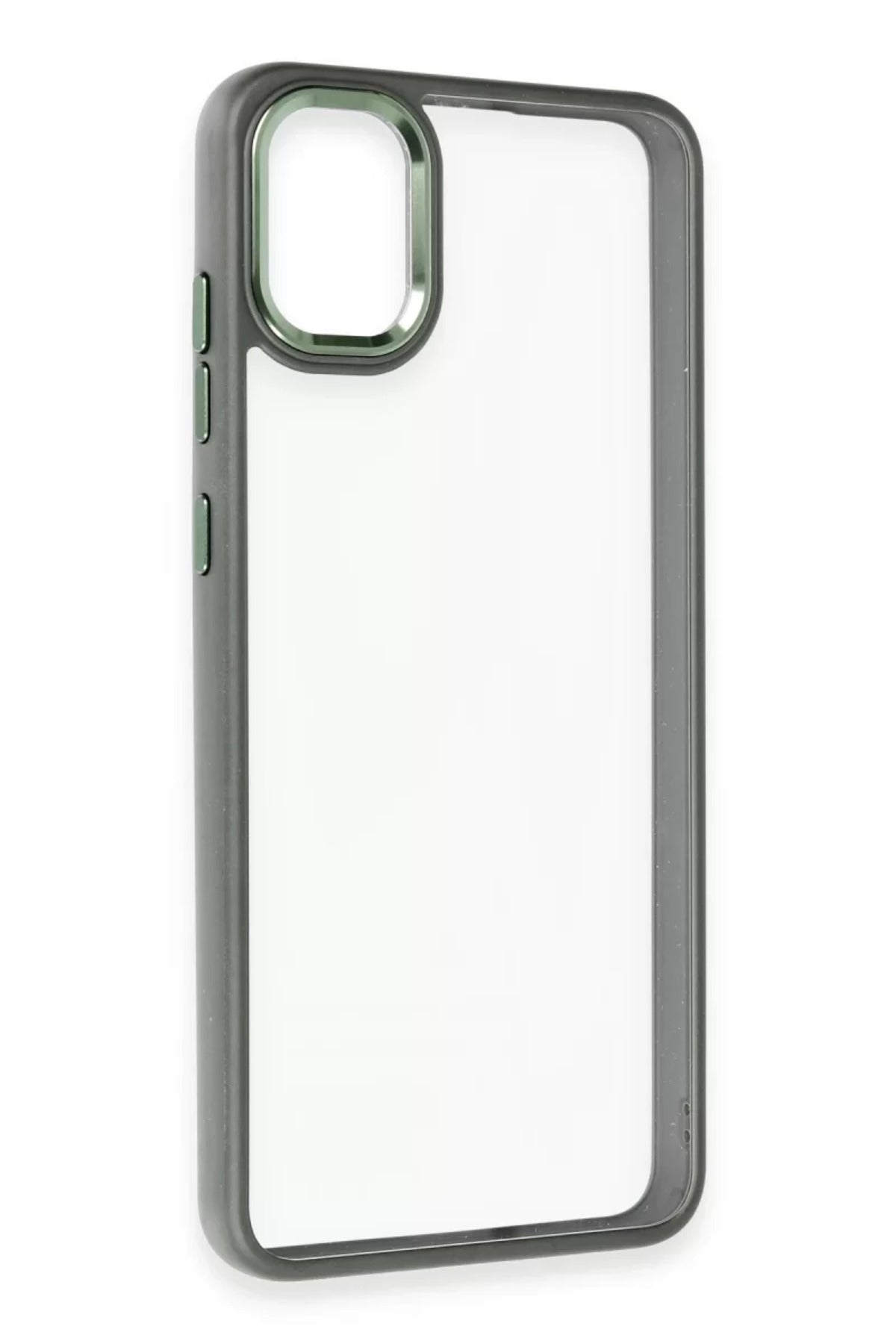 Samsung Galaxy A05 Uyumlu Kılıf Power Silikon - Koyu Yeşil