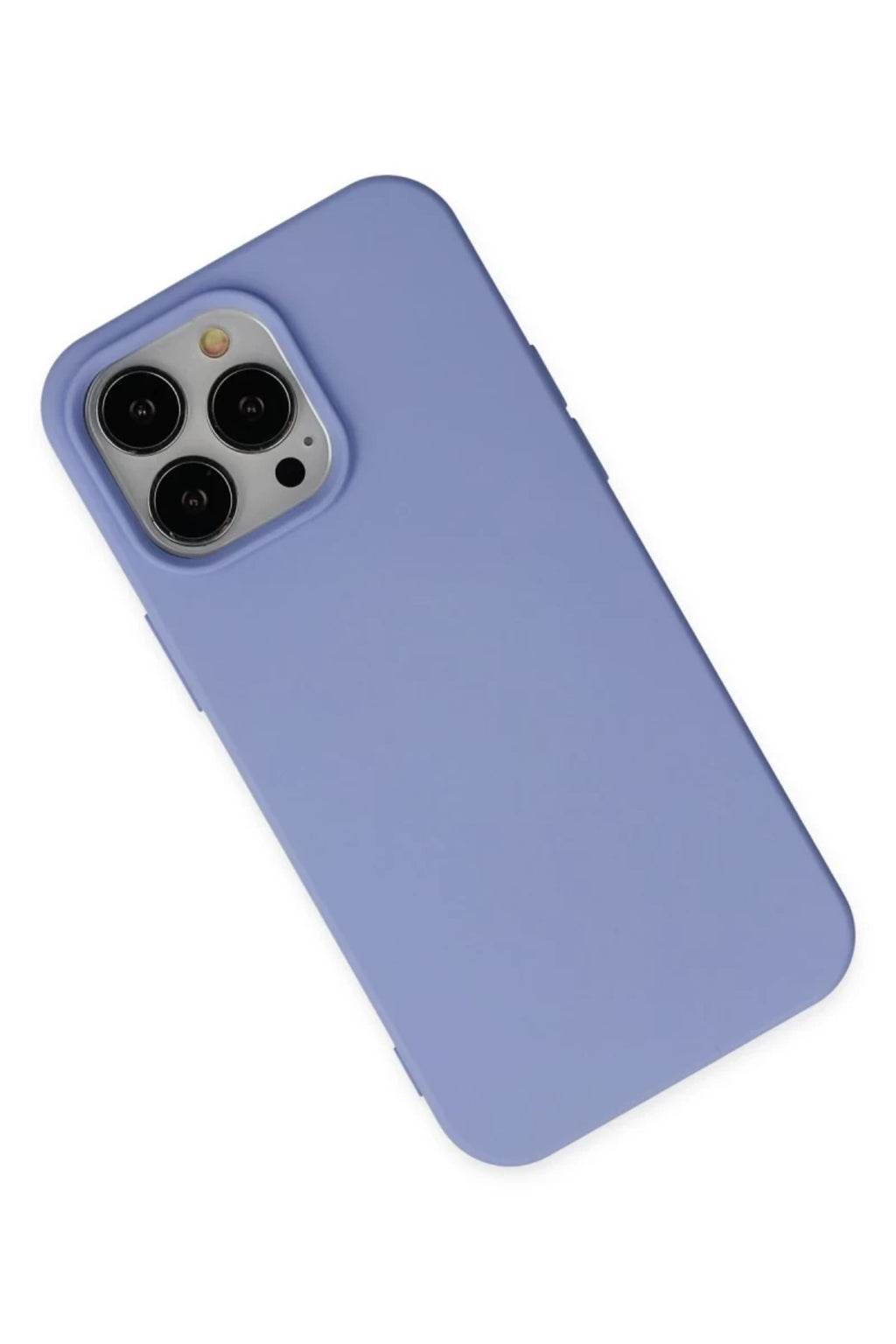 Apple iPhone 14 Pro Uyumlu Kılıf Nano içi Kadife Silikon - Lila