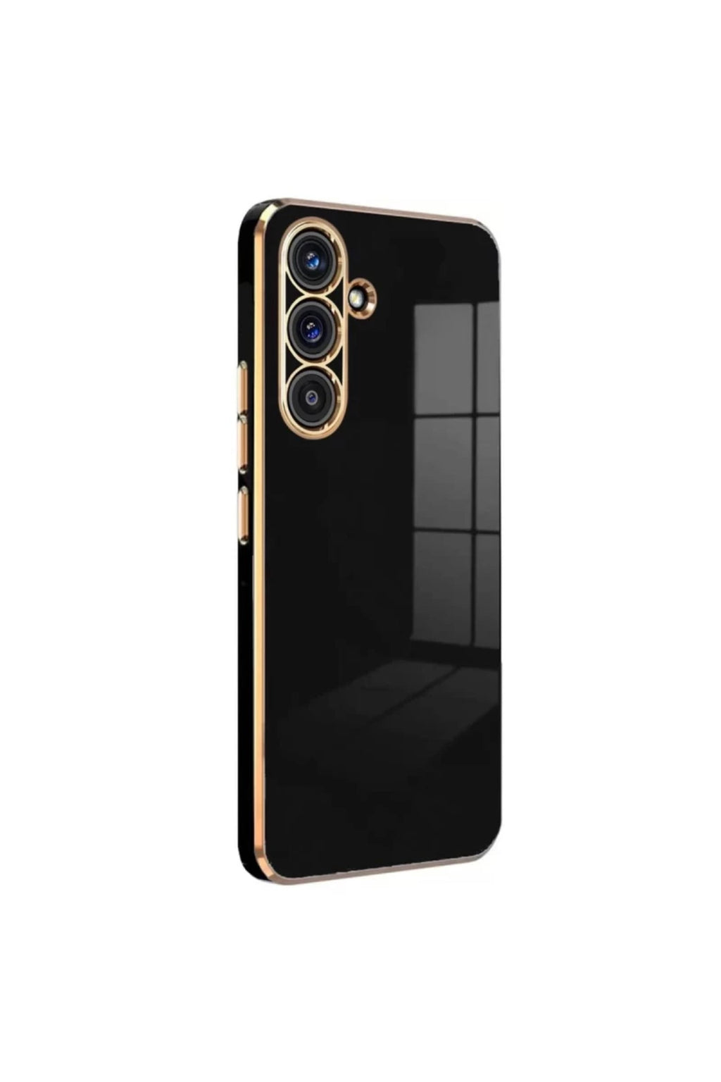 Samsung Galaxy S24 FE Uyumlu Kılıf Volet Silikon - Siyah