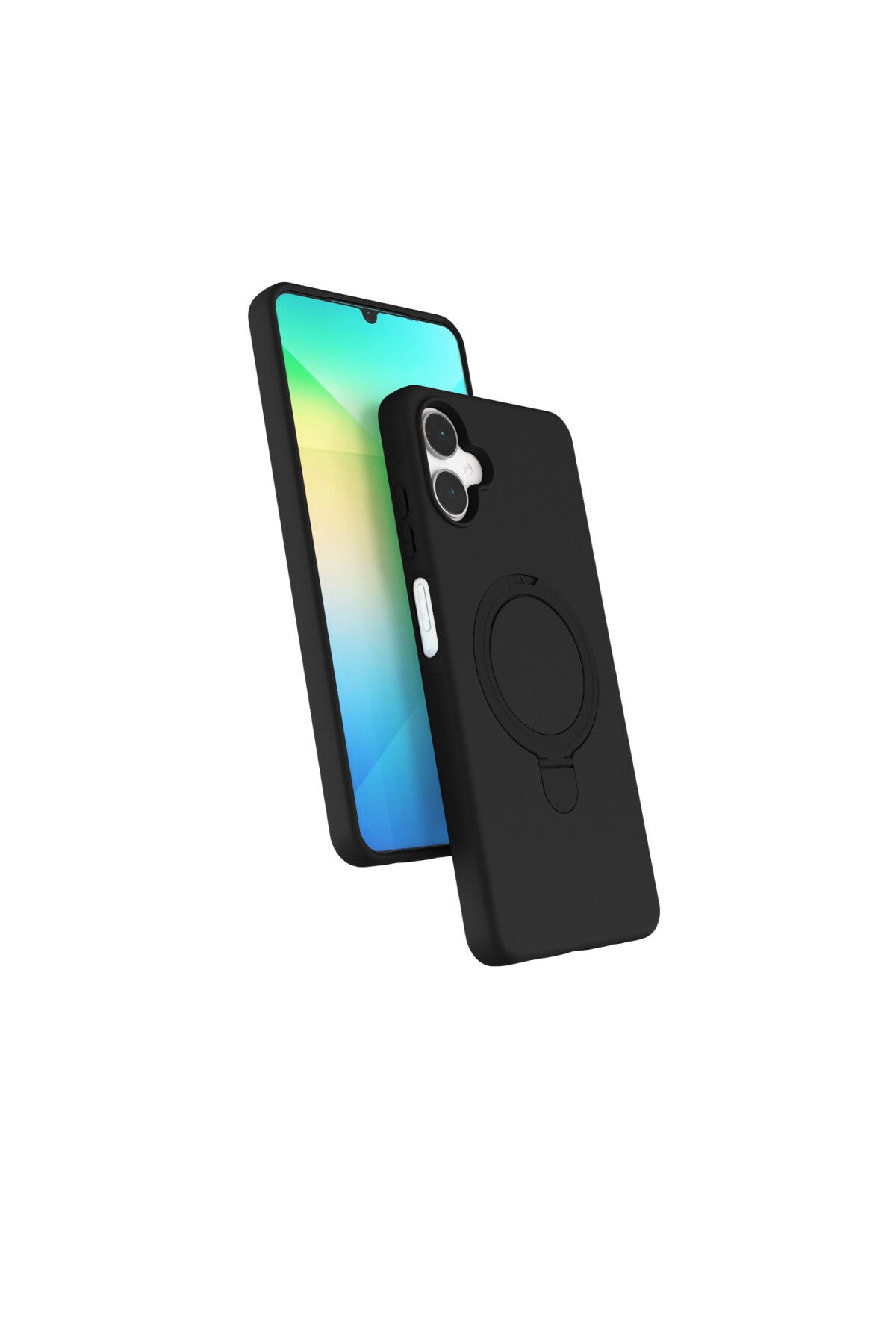 Samsung Galaxy A06 Uyumlu Regal Magsafe Standlı Kapak - Siyah