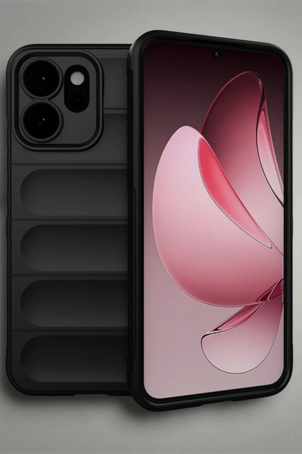 Oppo Reno 14 Uyumlu Optimum Silikon - Siyah
