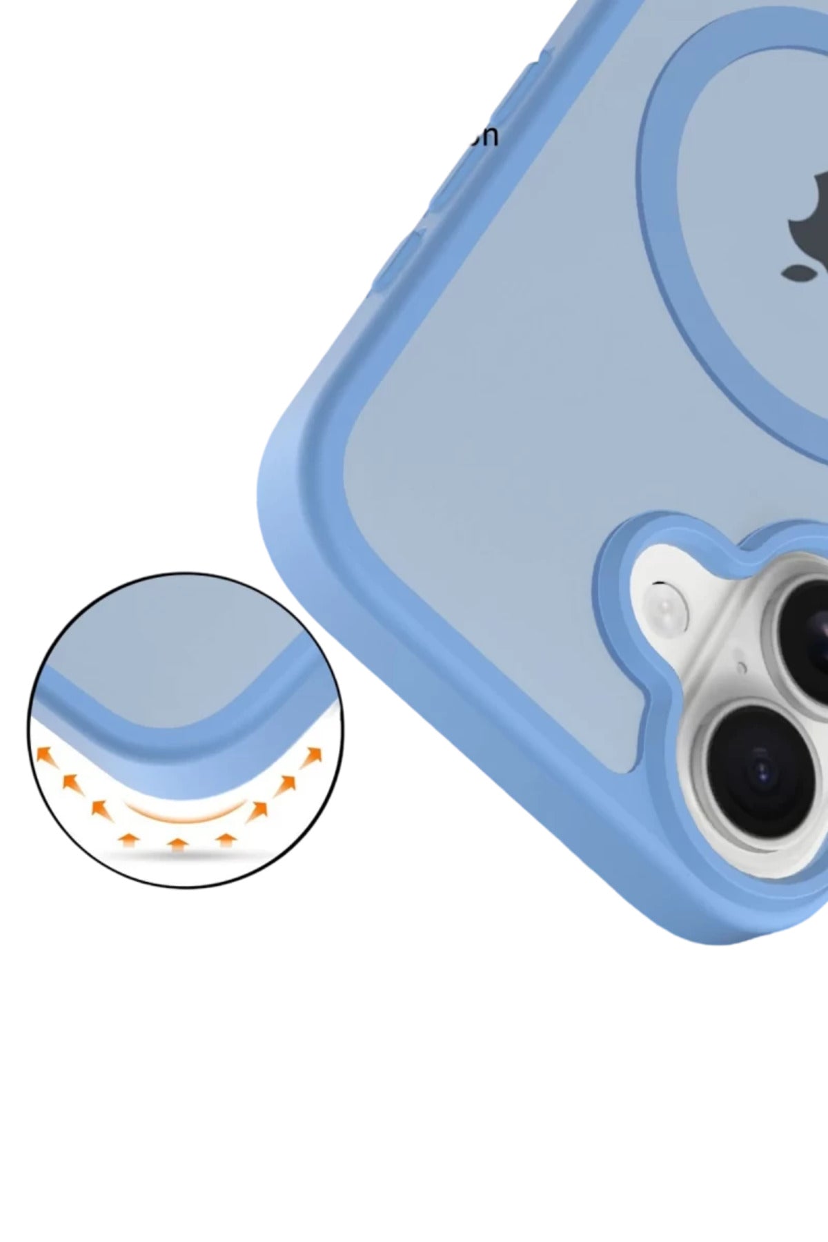 Joko Apple iPhone 17 Uyumlu Jota Magsafe Kapak - Açık Mavi