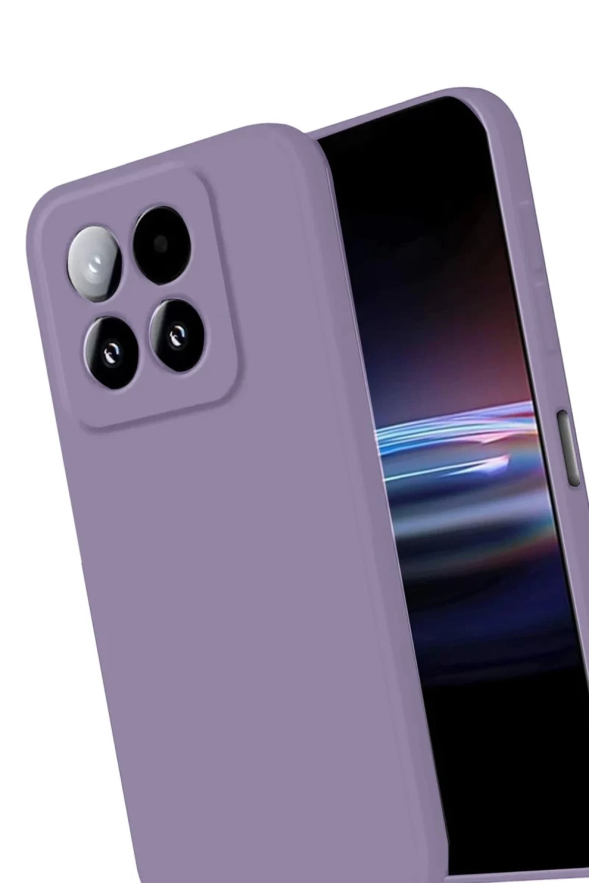 Xiaomi Mi 15T Uyumlu First Silikon - Lila