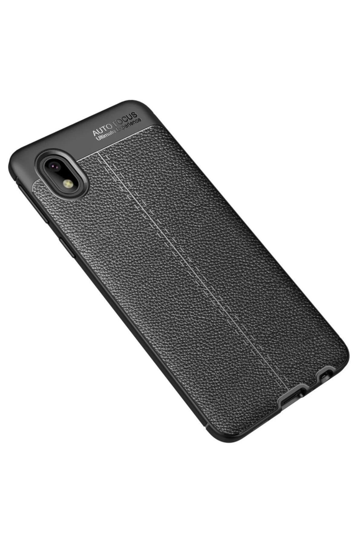 Samsung Galaxy A01 Core Uyumlu Kılıf Auto Focus Kapak - Siyah