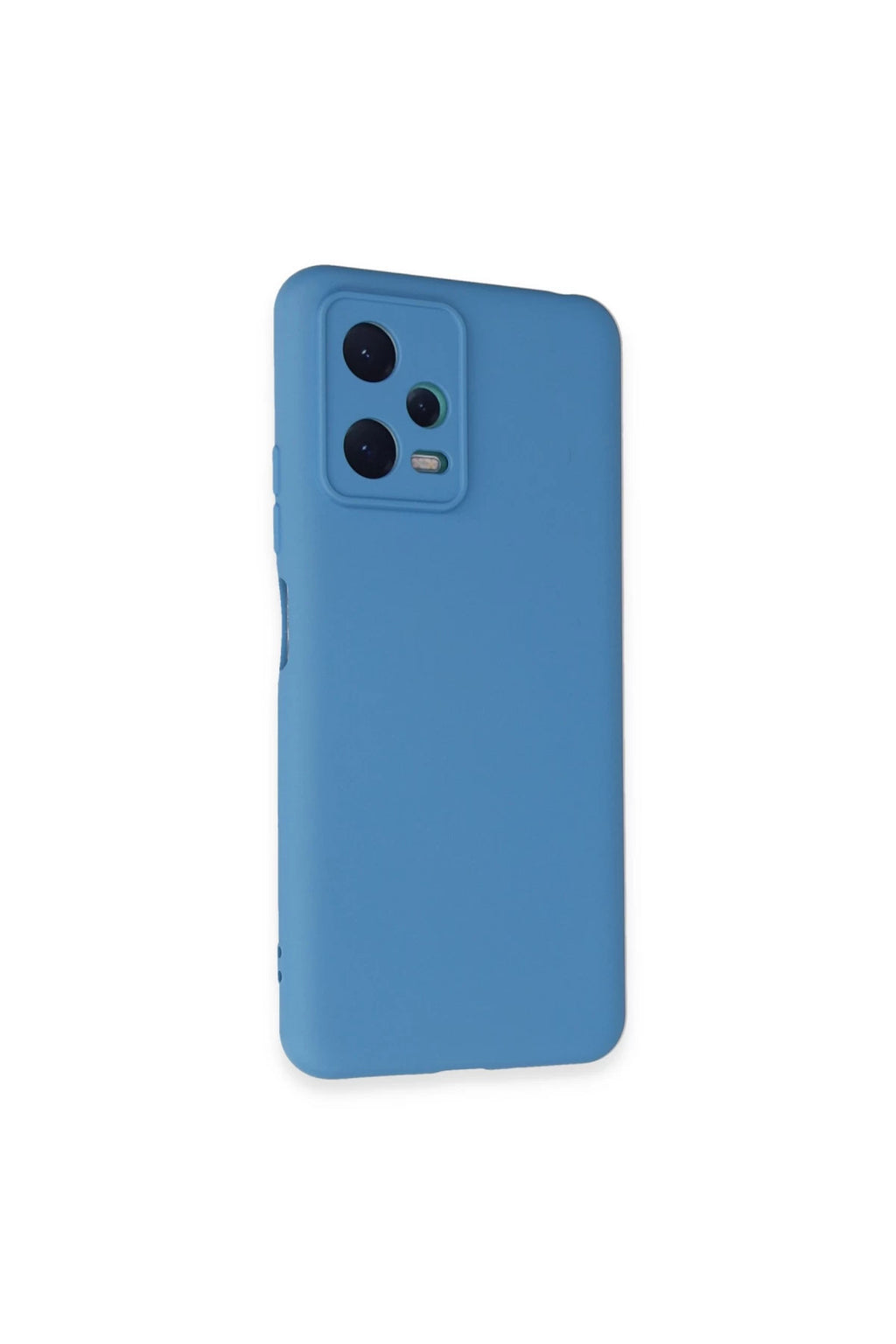 Xiaomi Redmi Note 12 5G Uyumlu Kılıf Nano içi Kadife Silikon - Mavi
