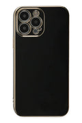 Apple iPhone 15 Pro Max Uyumlu Kılıf Volet Silikon - Siyah