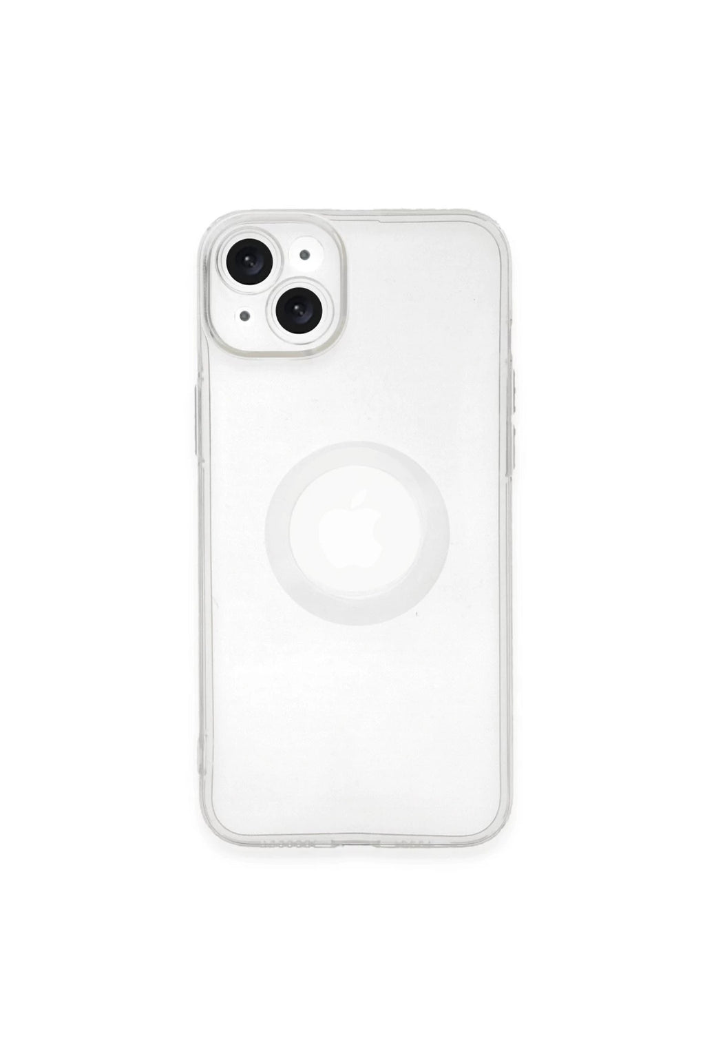 Apple iPhone 14 Plus Uyumlu Kılıf Santa Lens Silikon - Şeffaf