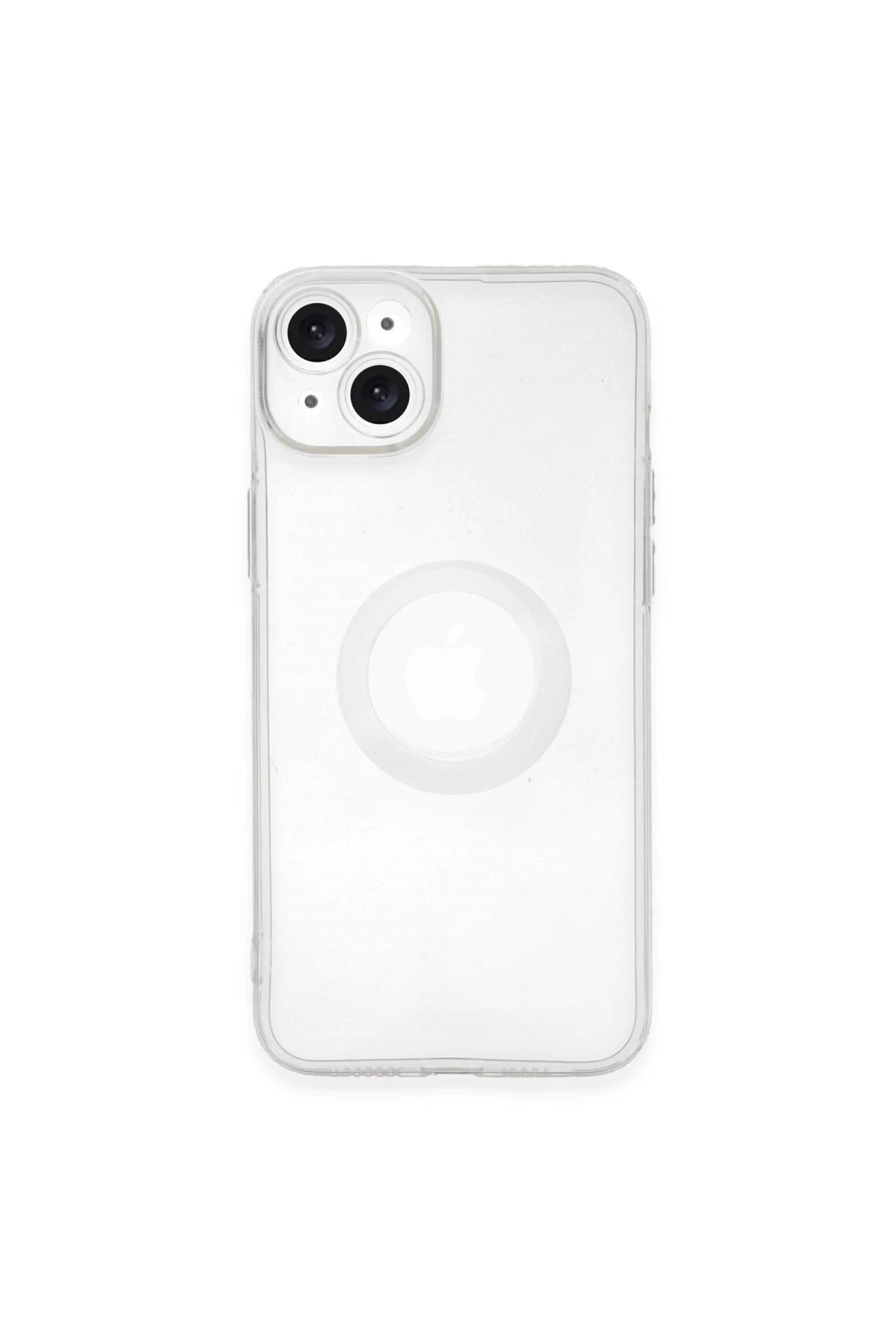 Apple iPhone 14 Plus Uyumlu Kılıf Santa Lens Silikon - Şeffaf