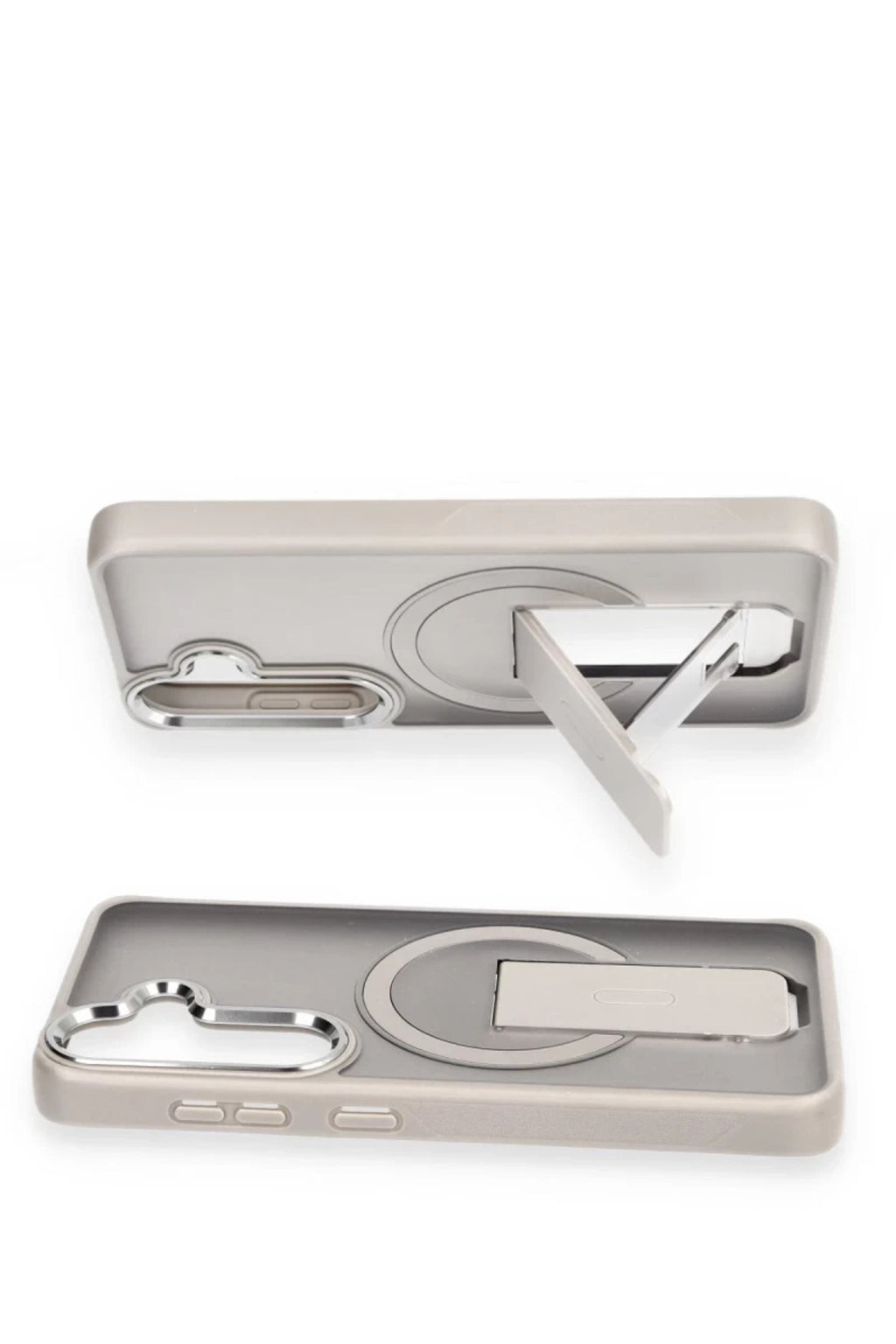 Samsung Galaxy S24 Uyumlu Tork Magsafe Standlı Kapak - Lila