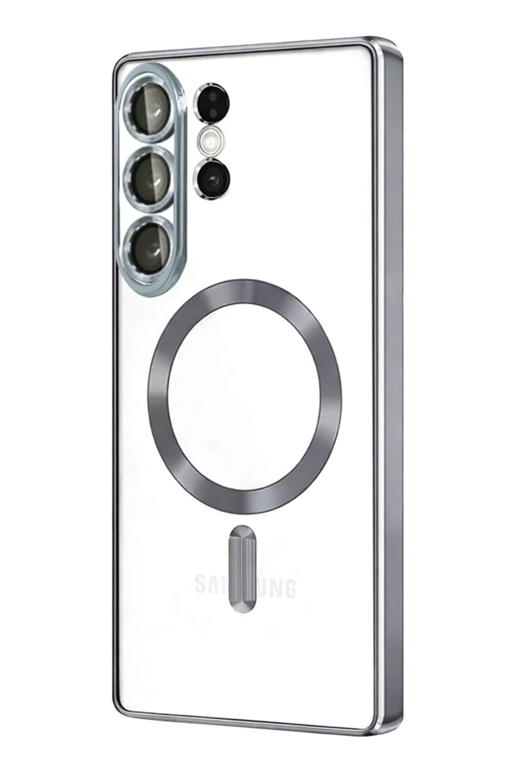 Samsung Galaxy S26 Ultra Uyumlu Kross Magneticsafe Kapak - Titan Gri