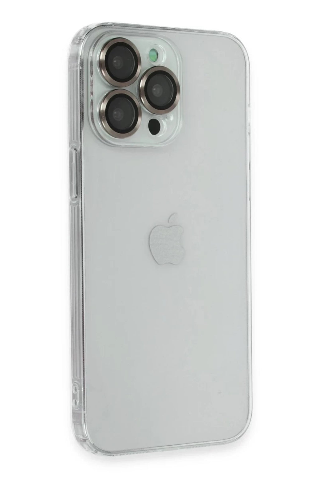 Apple iPhone 13 Pro Uyumlu Kılıf Luko Lens Silikon -Yeşil