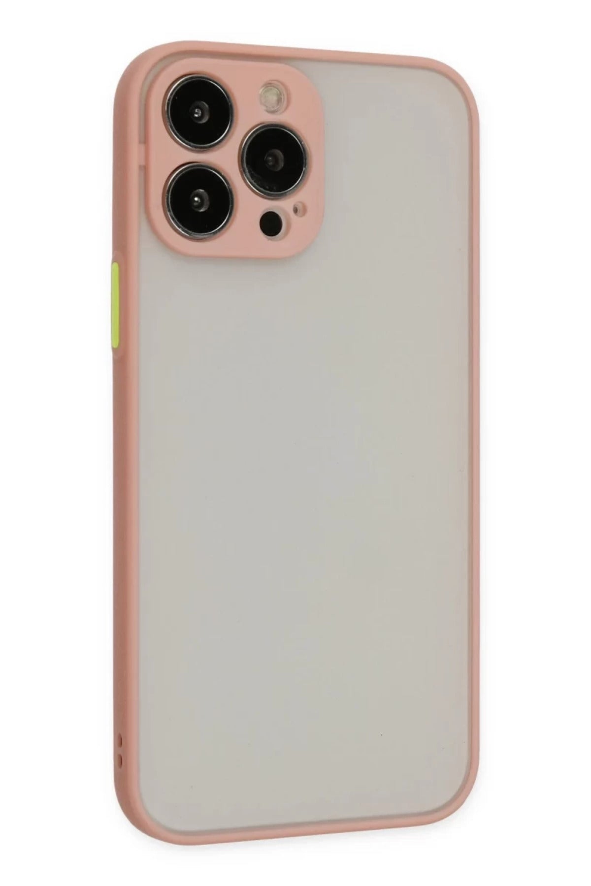 Apple iPhone 13 Pro Uyumlu Kılıf Montreal Silikon Kapak - Pembe