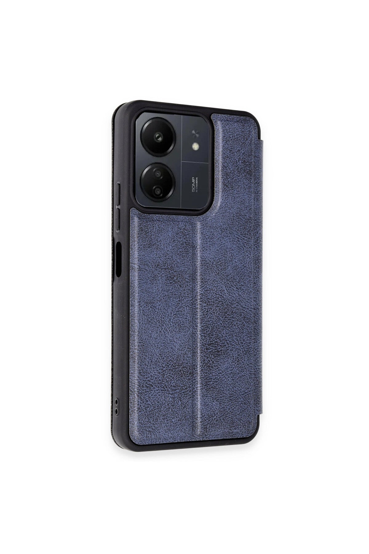 Xiaomi Redmi 13C Uyumlu Kılıf Flip Cover - Lacivert