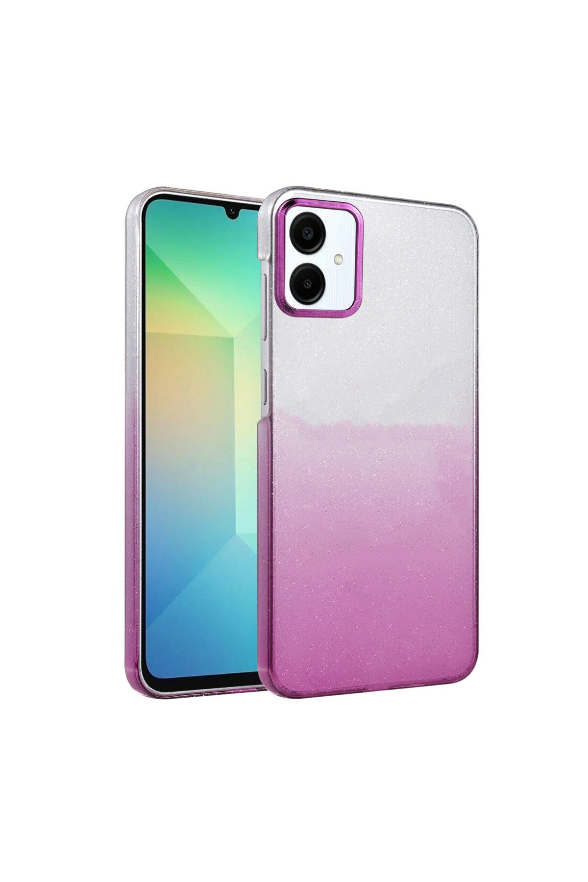 Samsung Galaxy A06 Uyumlu Glossy Kapak - Mor