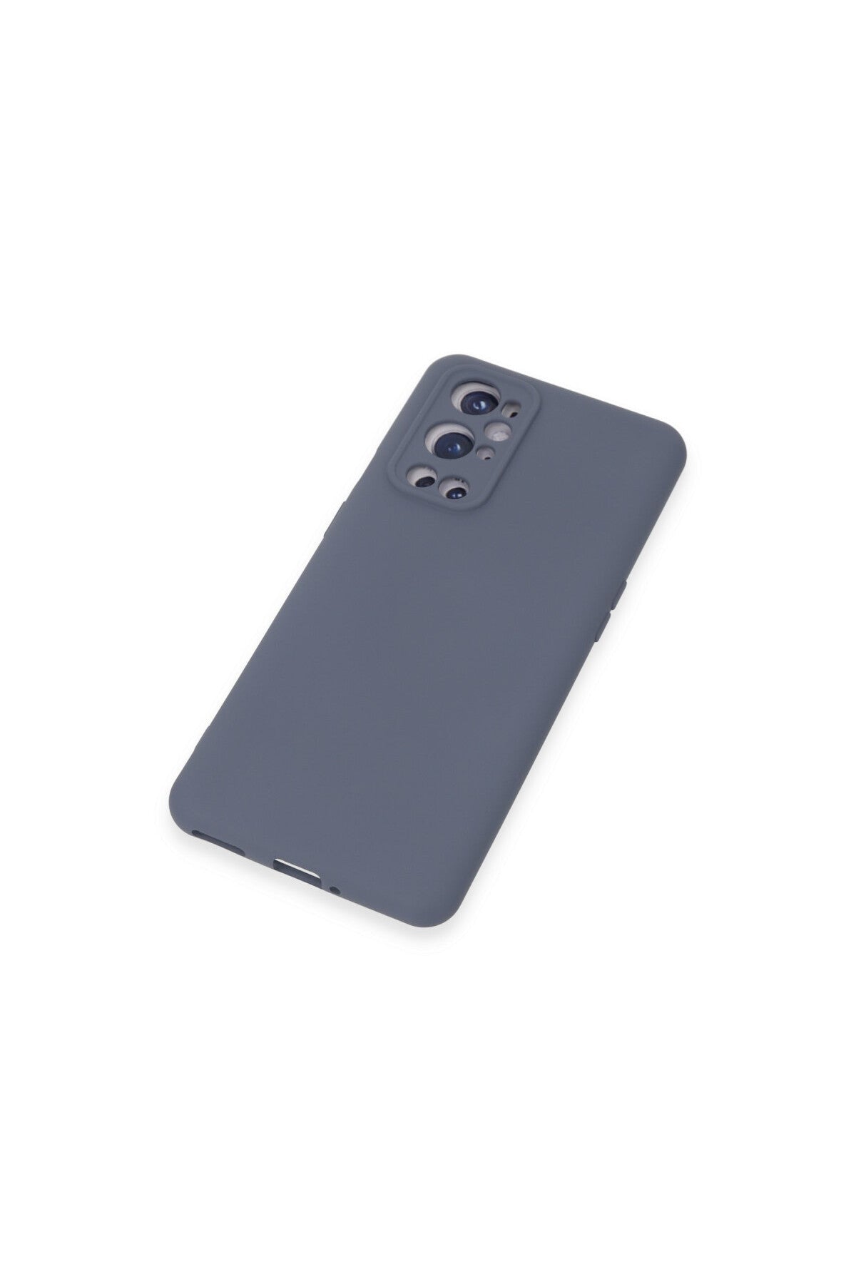 One Plus 9 Pro Kılıf Nano içi Kadife Silikon - Gri
