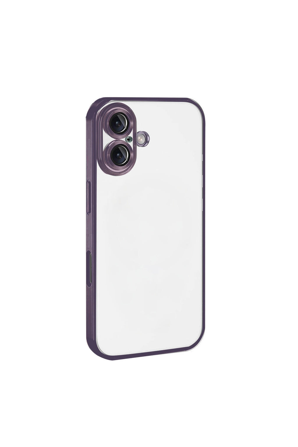 Apple iPhone 17 Uyumlu Lensli Silikon - Mor