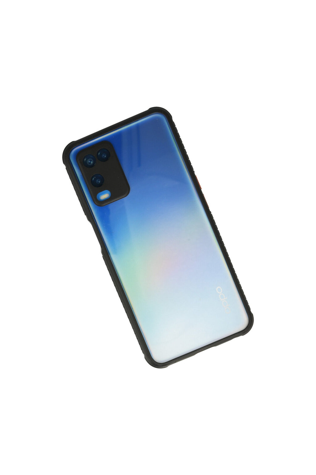 Oppo A54 4G Uyumlu Kılıf Miami Şeffaf Silikon - Siyah