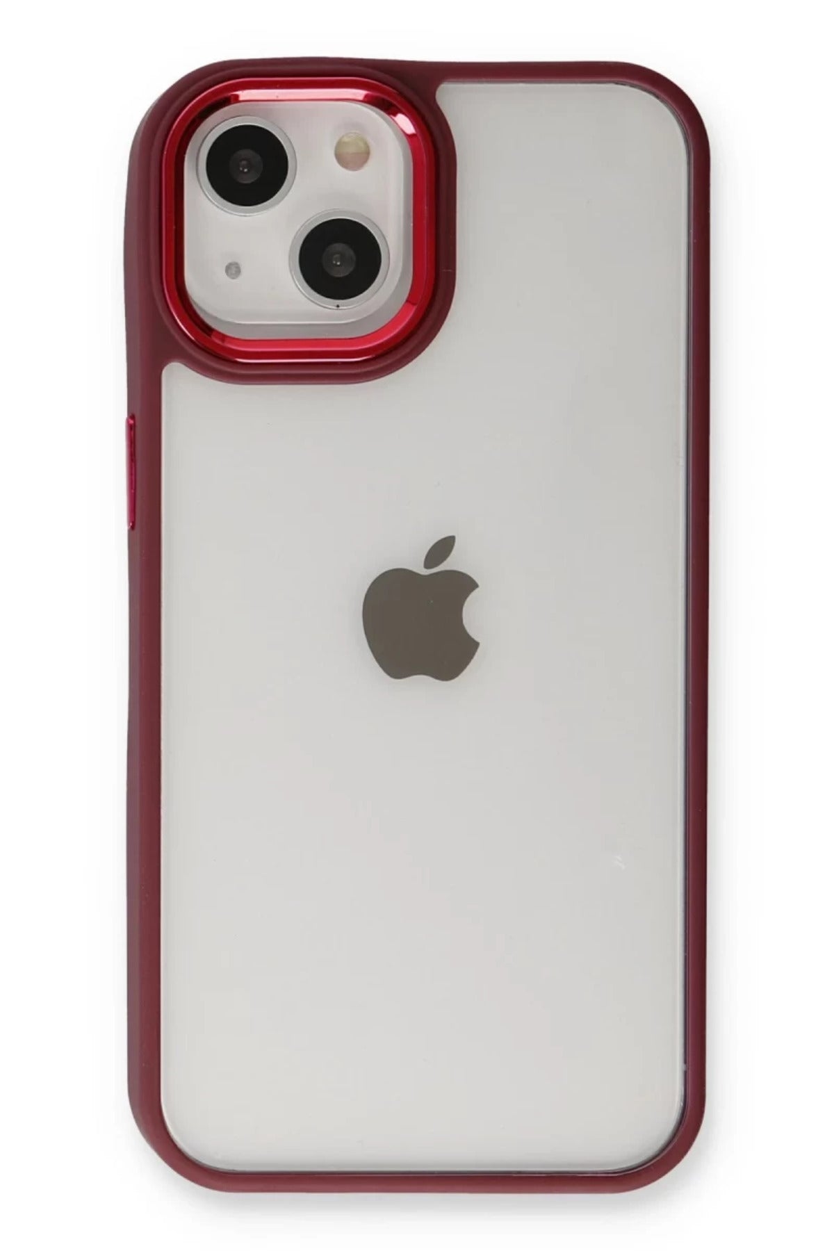 Apple iPhone 14 Plus Uyumlu Kılıf Dora Kapak - Kırmızı